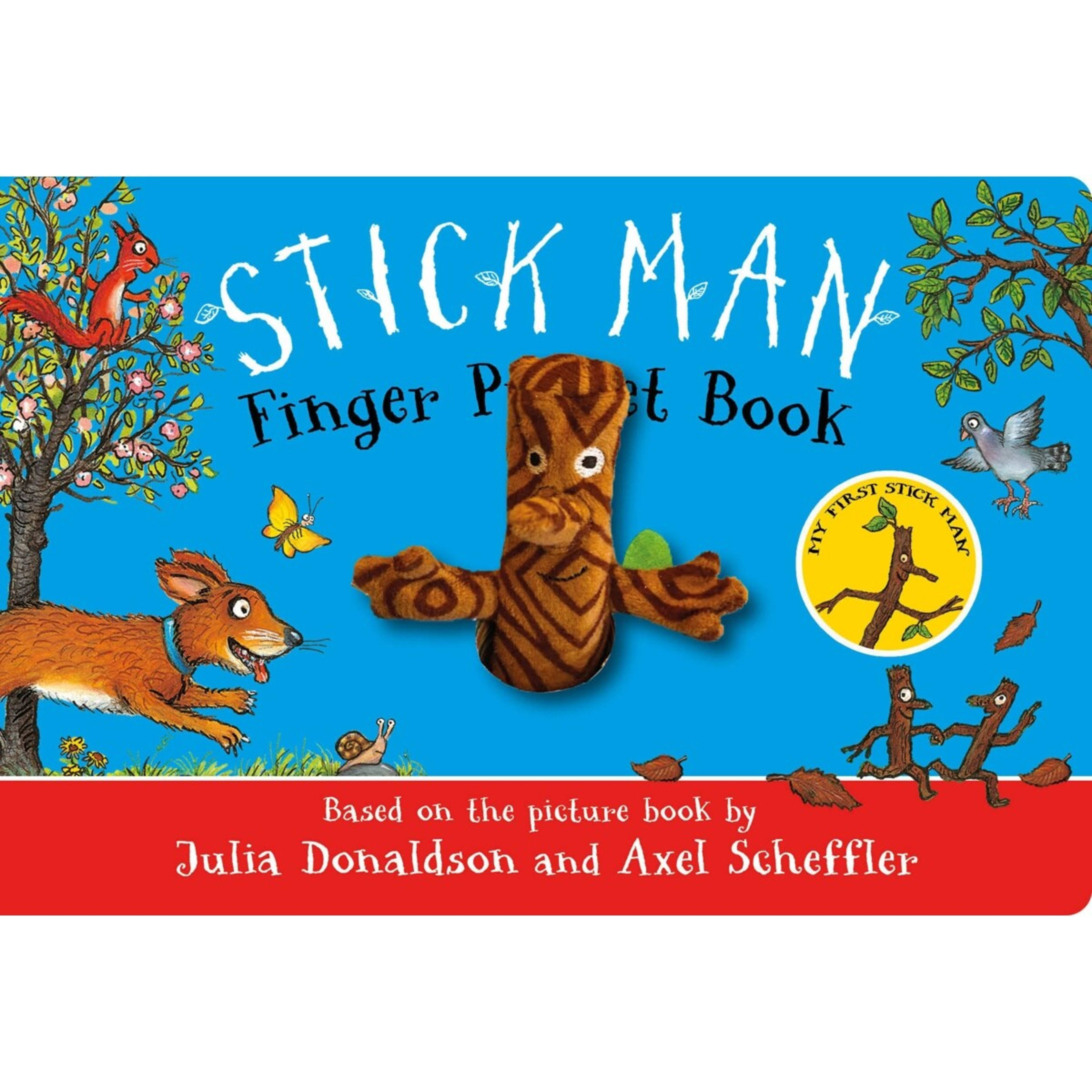 1 Stick Man Finger Puppet Book by Julia Donaldson