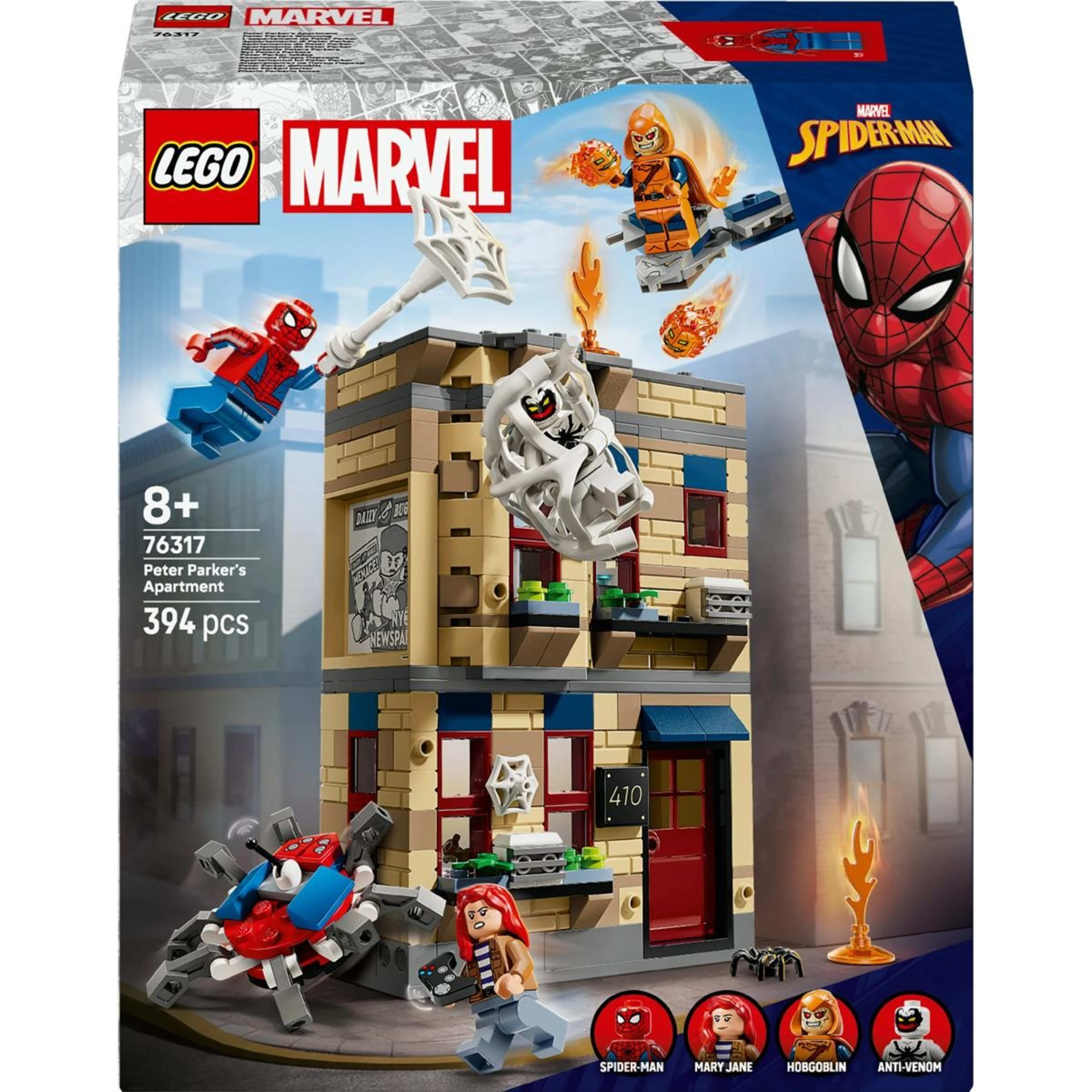 1 LEGO Marvel Super Heroes Peter Parker’s Apartment 76317, 1 of 10