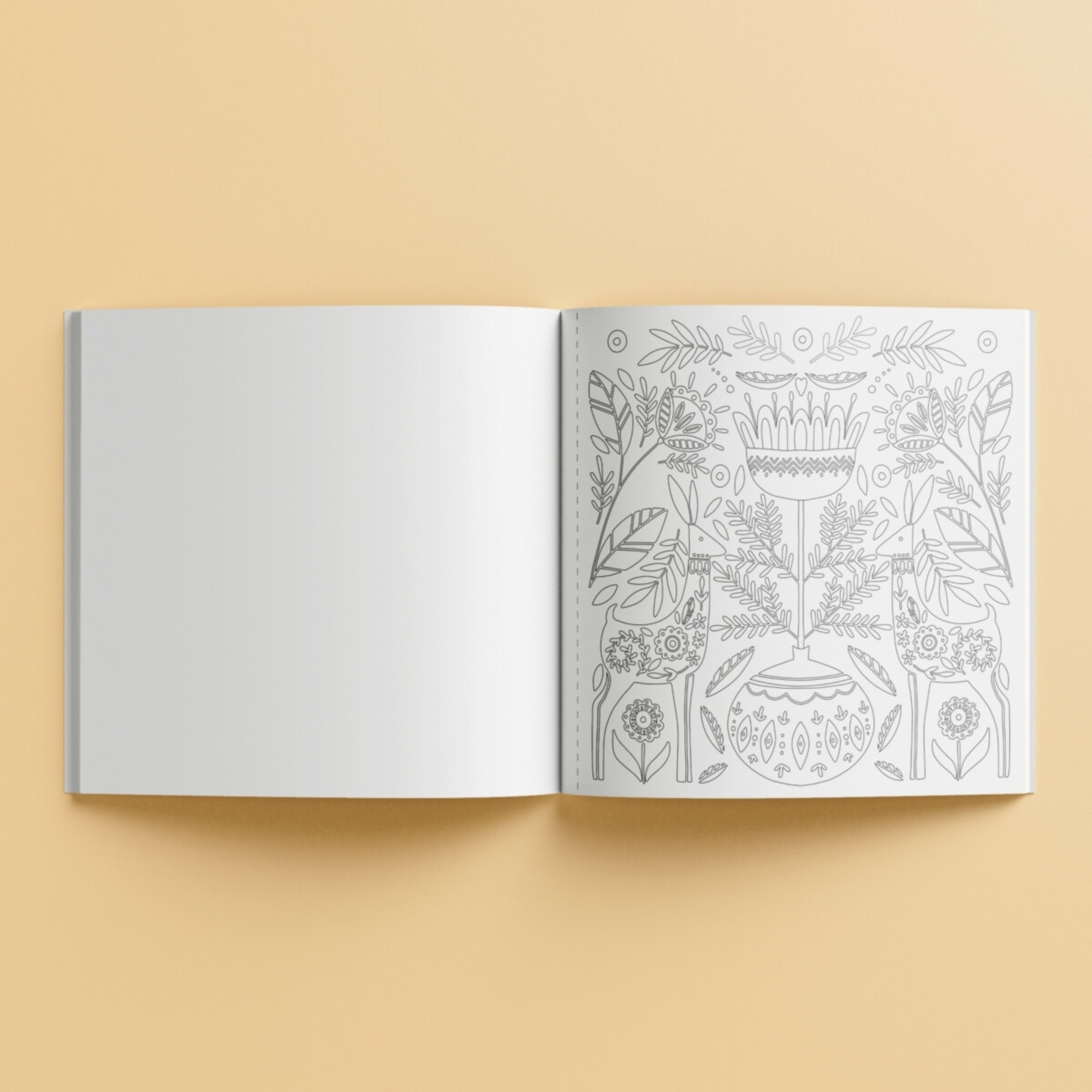 2 Art Maker Nordic Creative Colouring - Book, 2 of 5