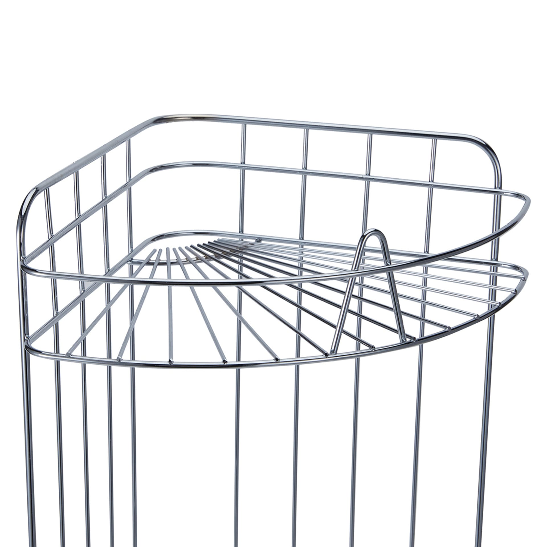 Wire Chrome Corner Caddy Kmart