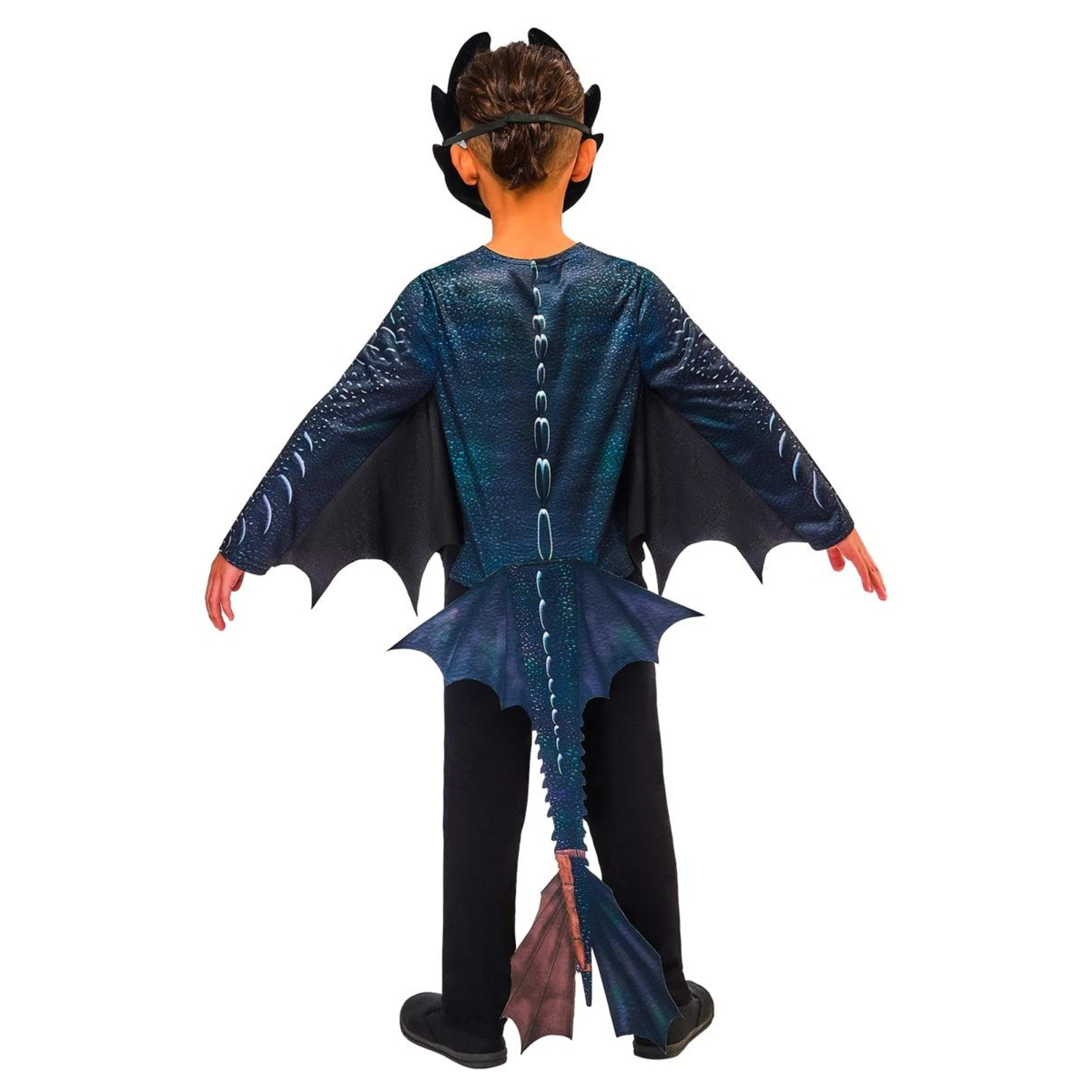 3 DreamWorks How to Train Your Dragon Toothless Child Costume - Ages 3-5, 3 of 4