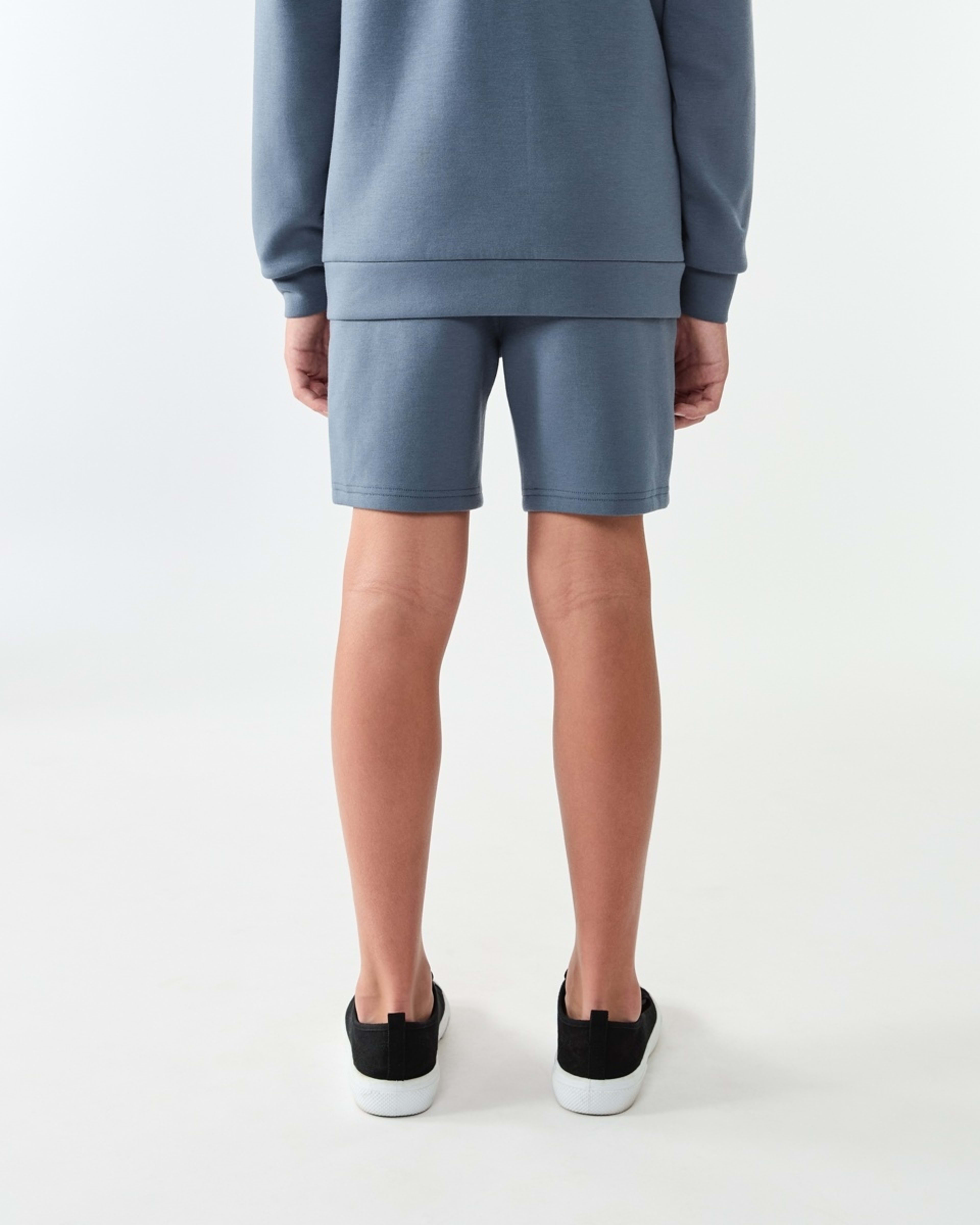 2 Active Kids Sweat Shorts Vintg Blue, 2 of 8