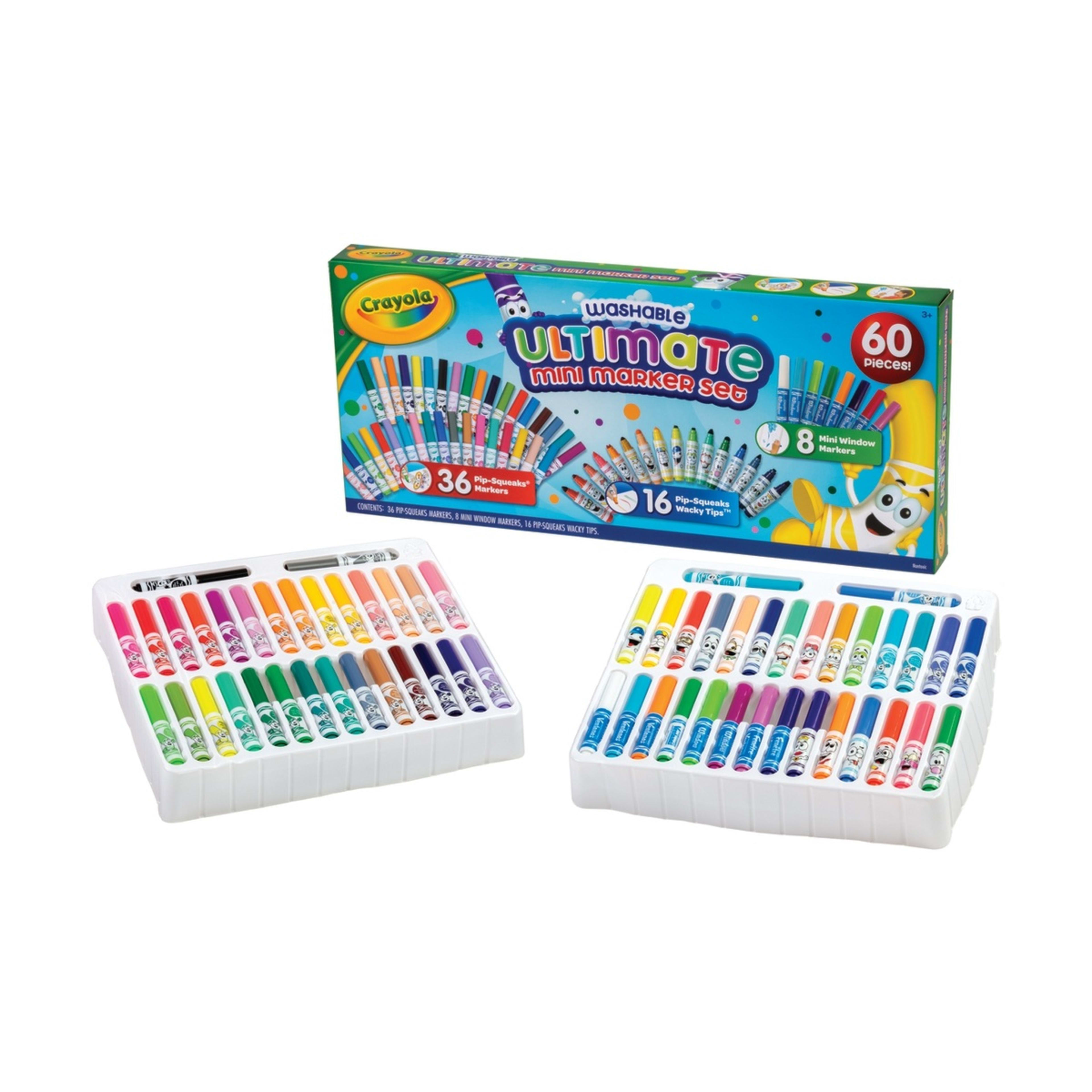 Crayola Washable Ultimate Mini Marker Set Kmart