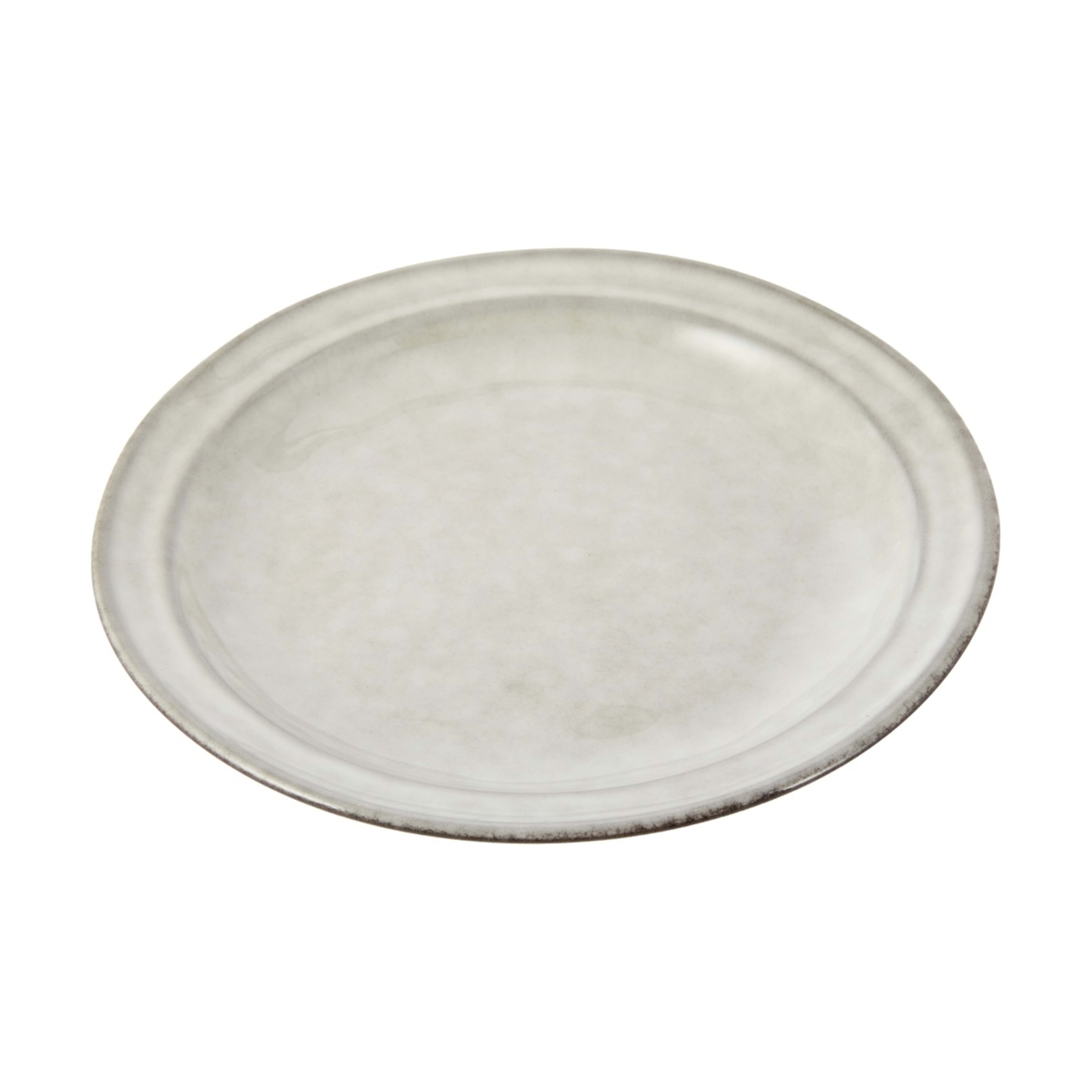 1 Grey Rim Side Plate