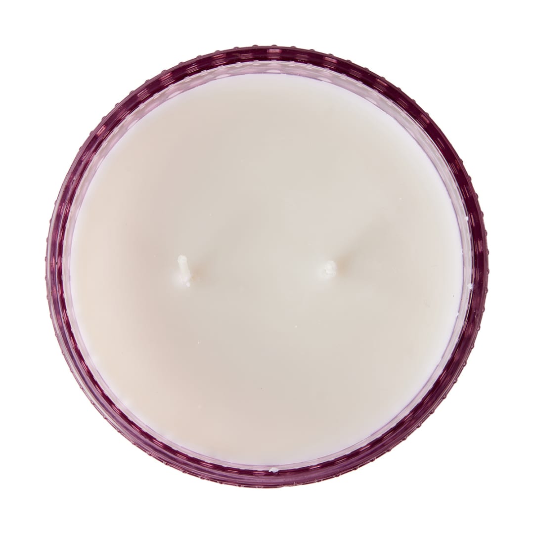 Rose & Amber Pom Pom Fragrant Candle Kmart