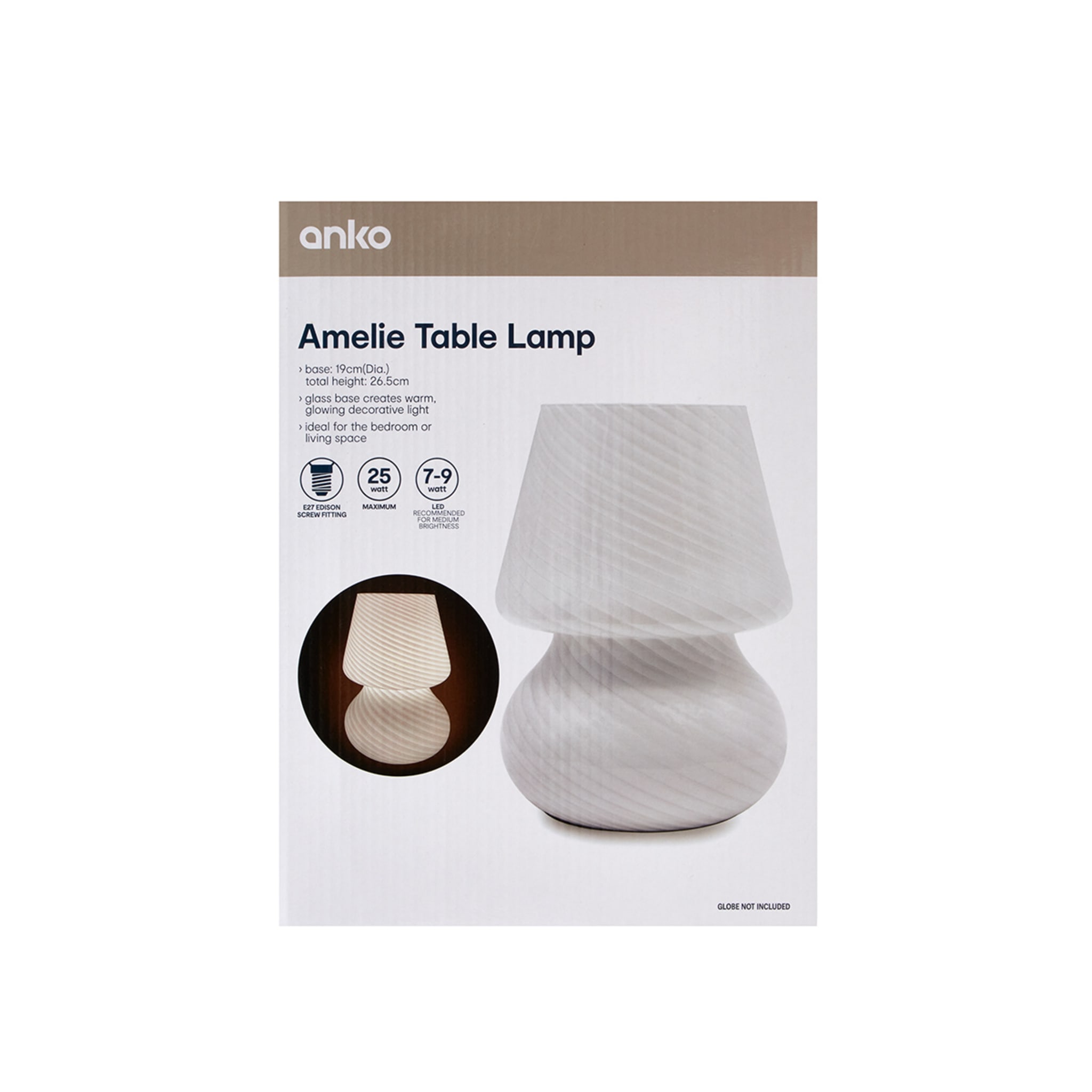 Amelie Table Lamp Kmart