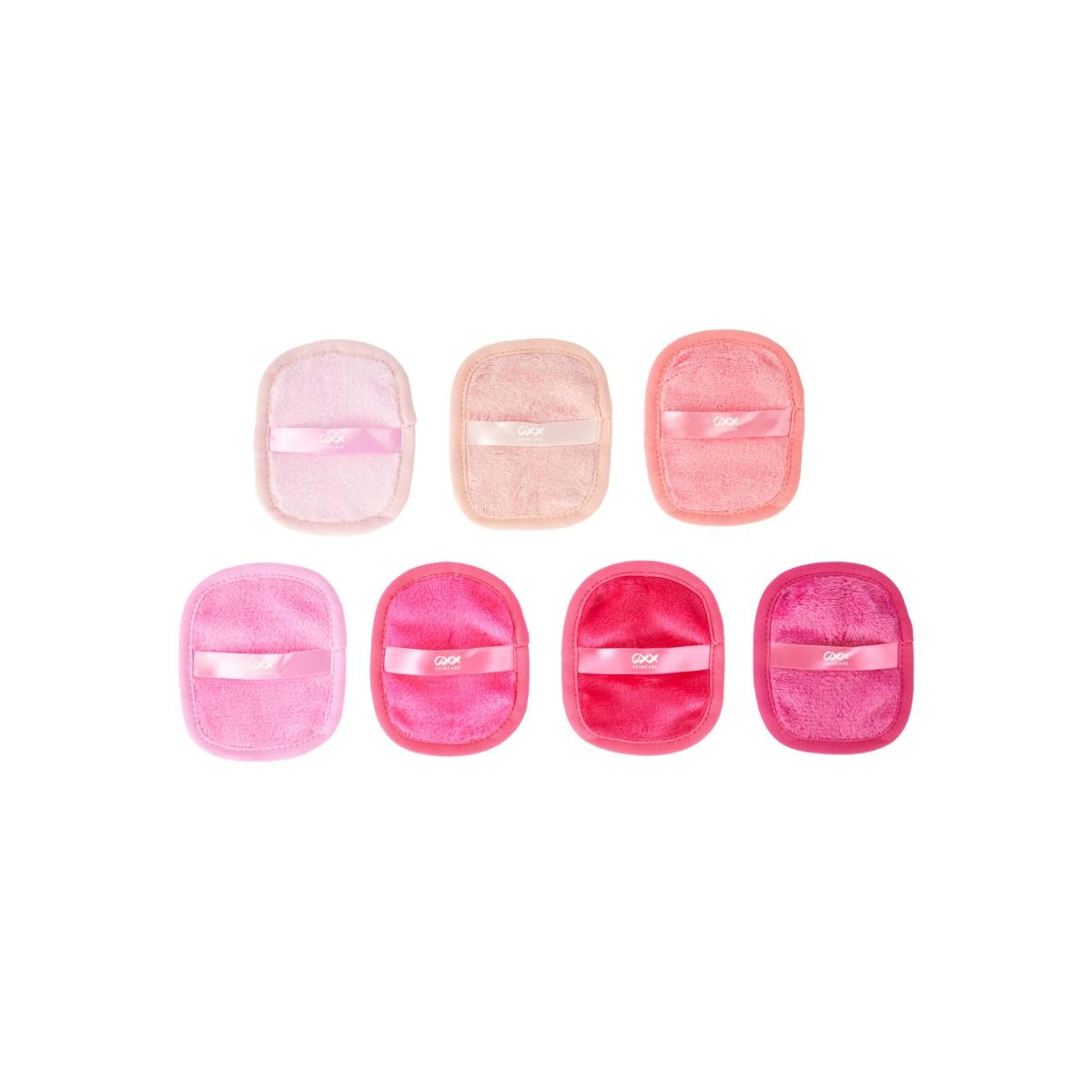 2 OXX Skincare 7 Pack Makeup Eraser Cleansing Cloth - Pink, 2 of 6