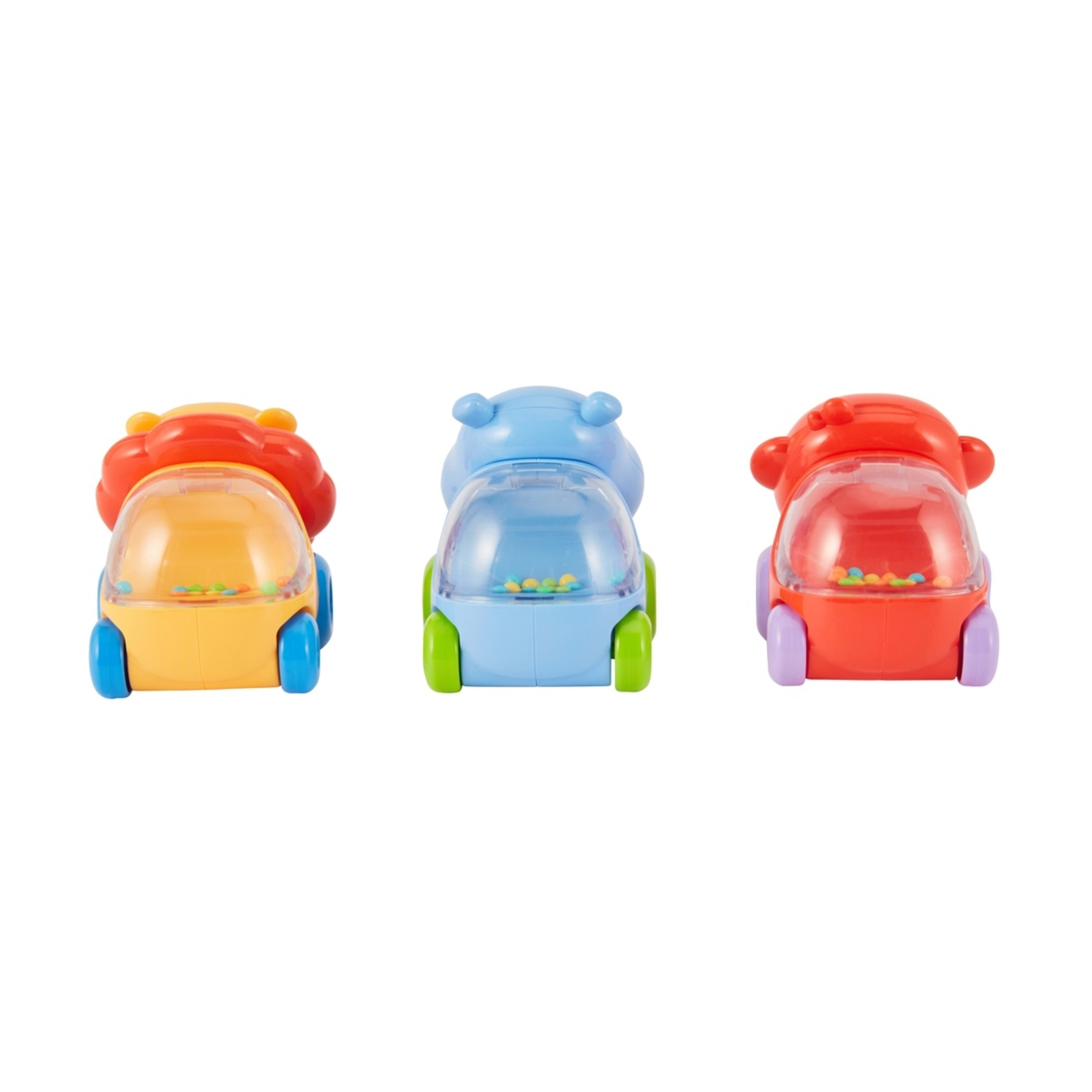 4 Bouncing Balls Animal Car Set, 4 of 8