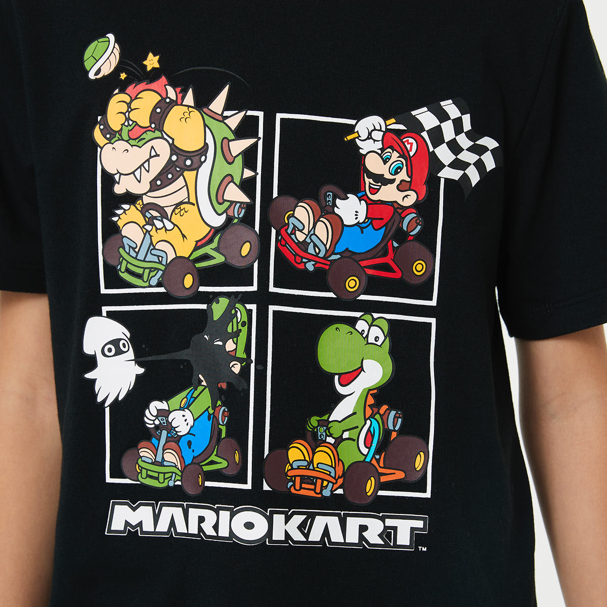 Short Sleeve Mario Kart License T-shirt - Kmart
