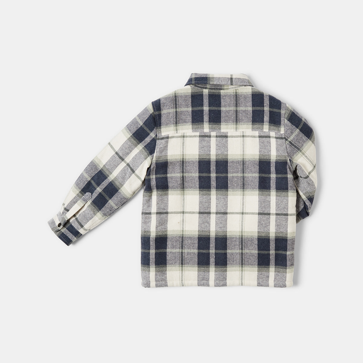 Sherpa Lined Plaid Jacket Kmart