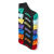 Days Of The Week Black Socks Multi Pack