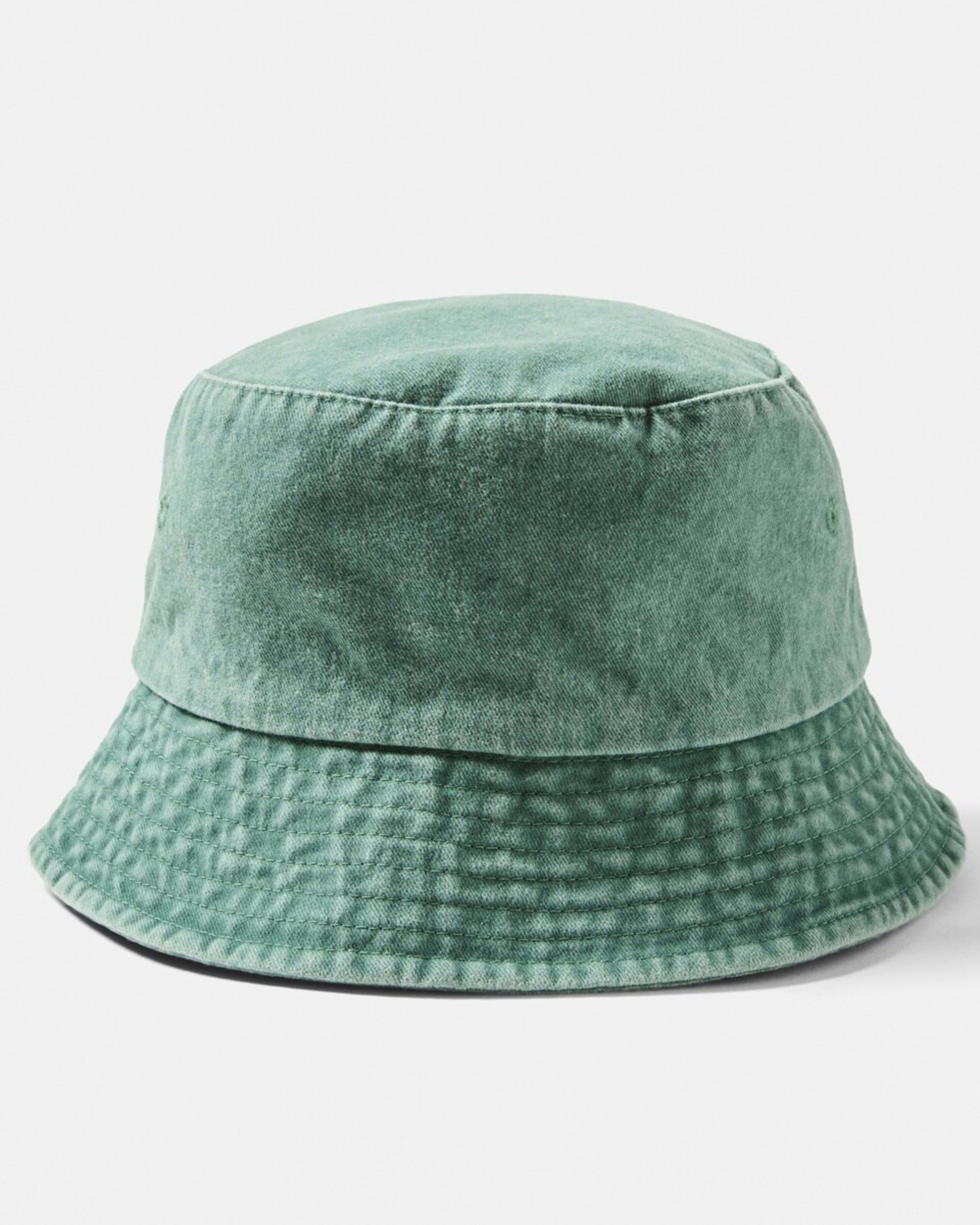 1 Bucket Hat WASHED GREEN