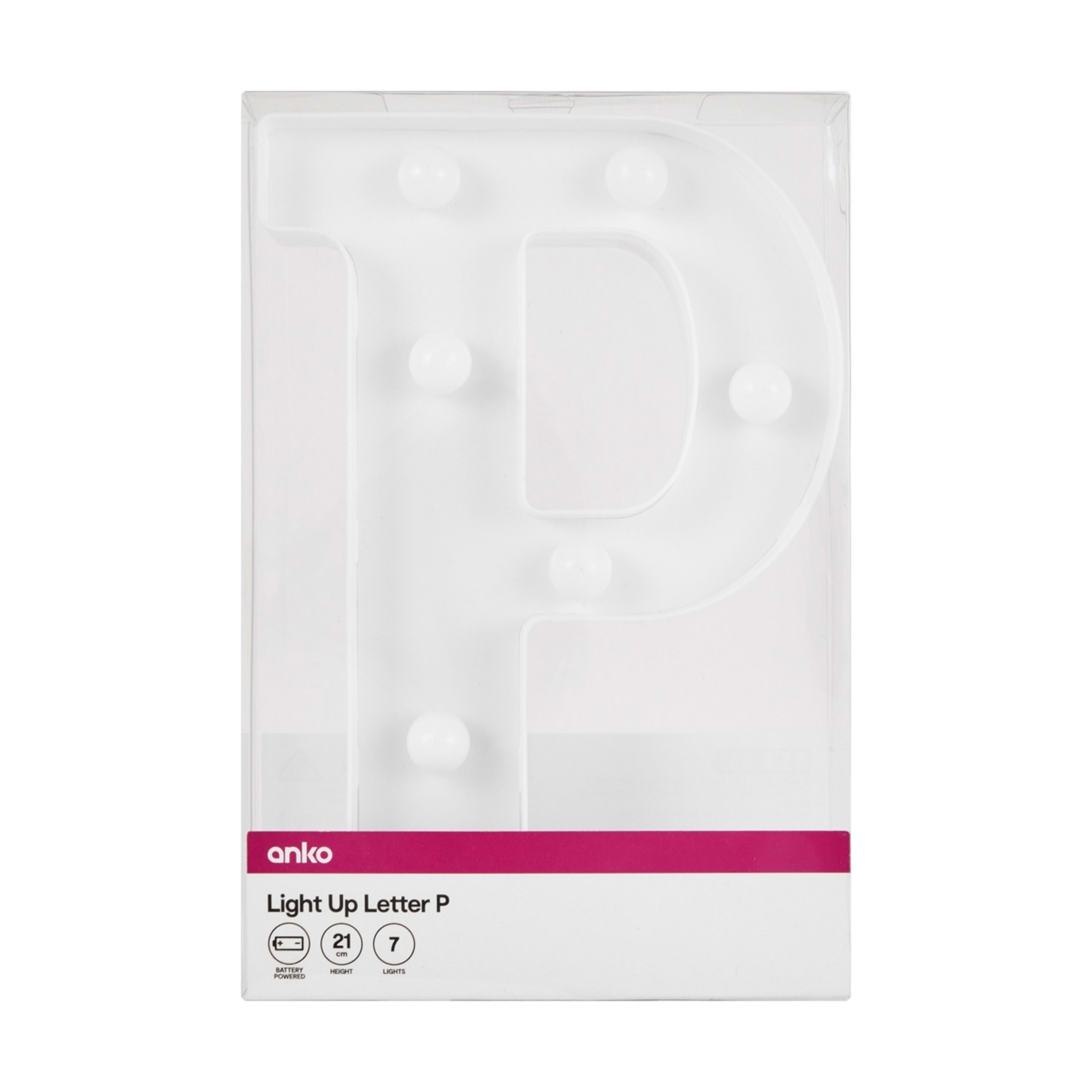 4 Light Up Letter - P, 4 of 5