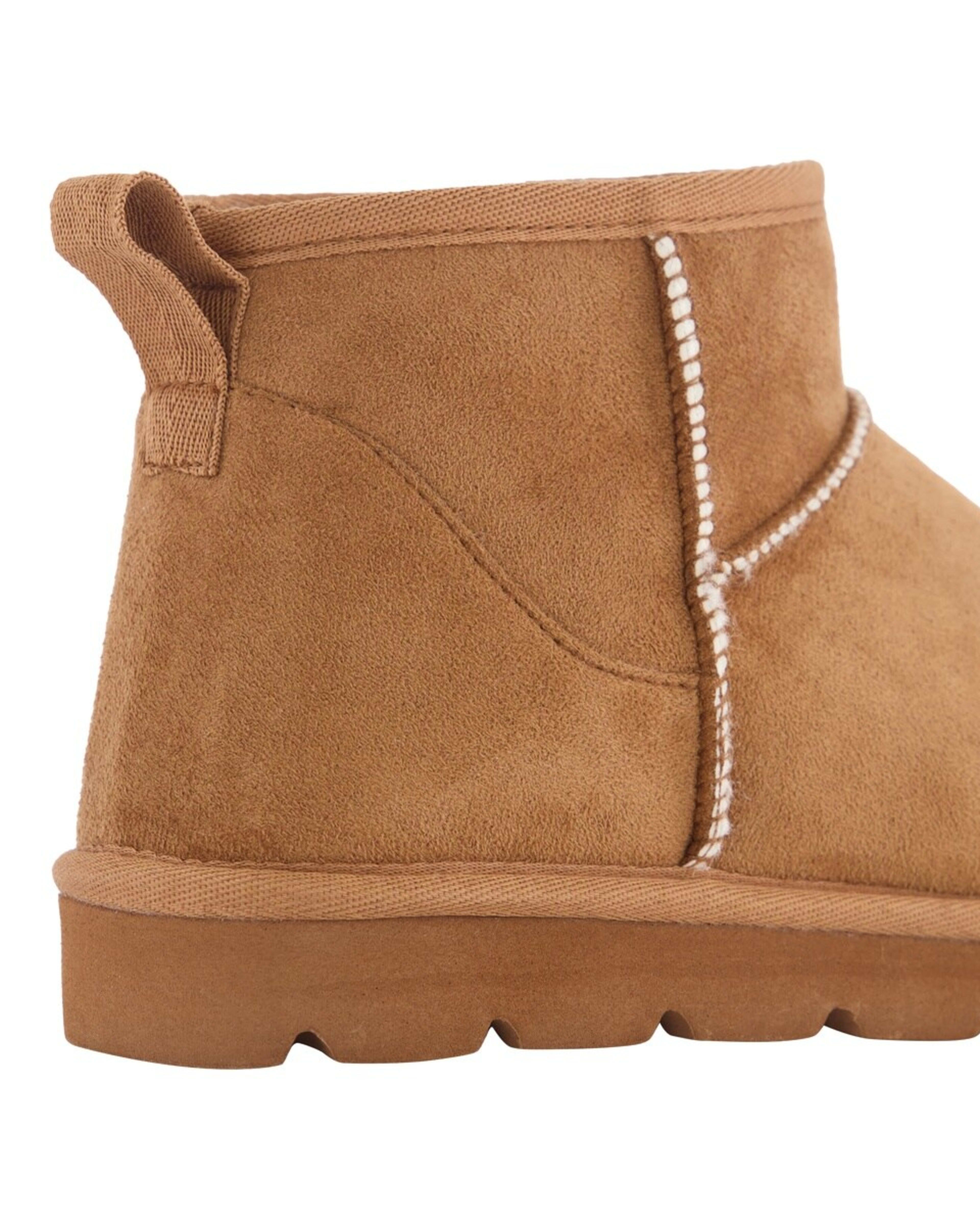 4 Ankle Slipper Boots CHESTNUT TAN, 4 of 5