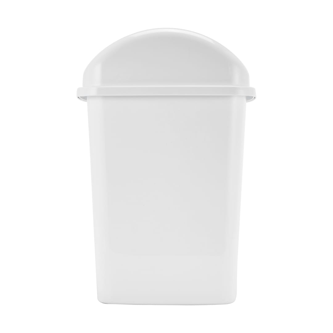 5L Swing Top Bin White Kmart