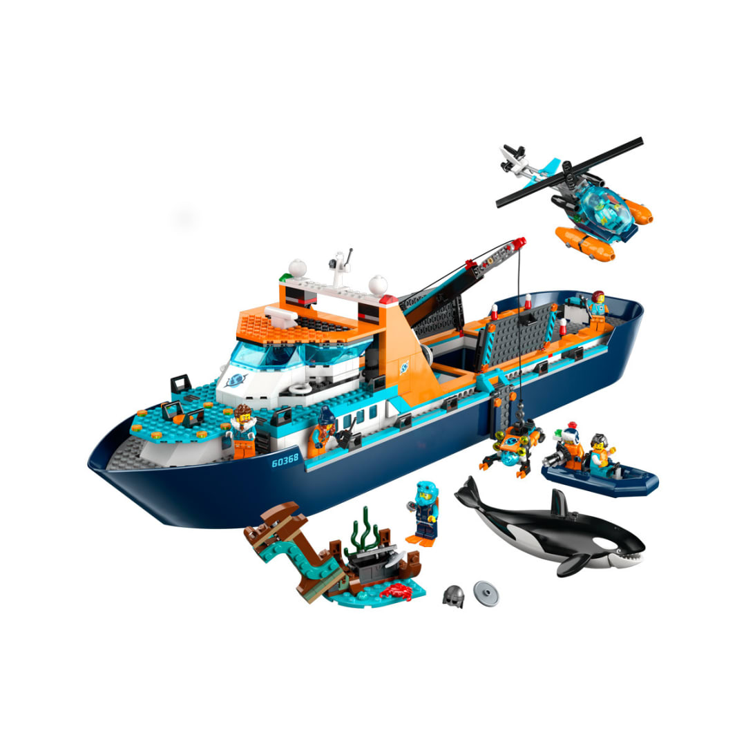 LEGO City Exploration Arctic Explorer Ship 60368 Kmart