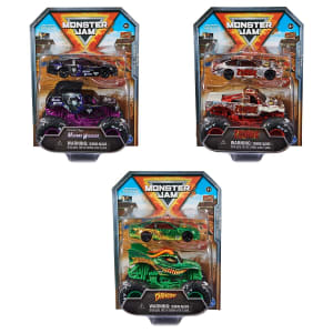 Monster Jam 1:64 Scale Truck and Race Car Set - Assorted - Kmart NZ
