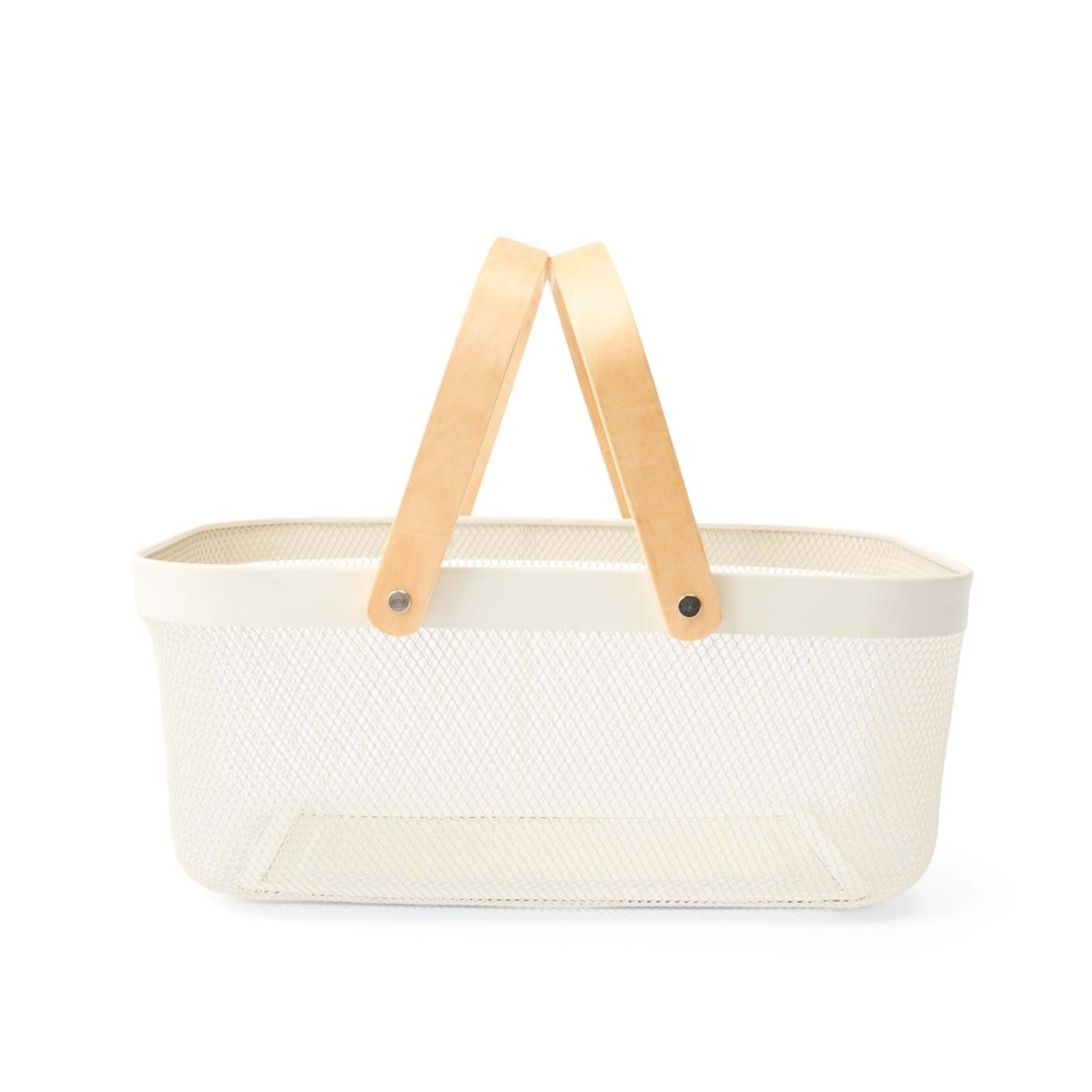 1 Mesh Basket - Large, White, 1 of 7