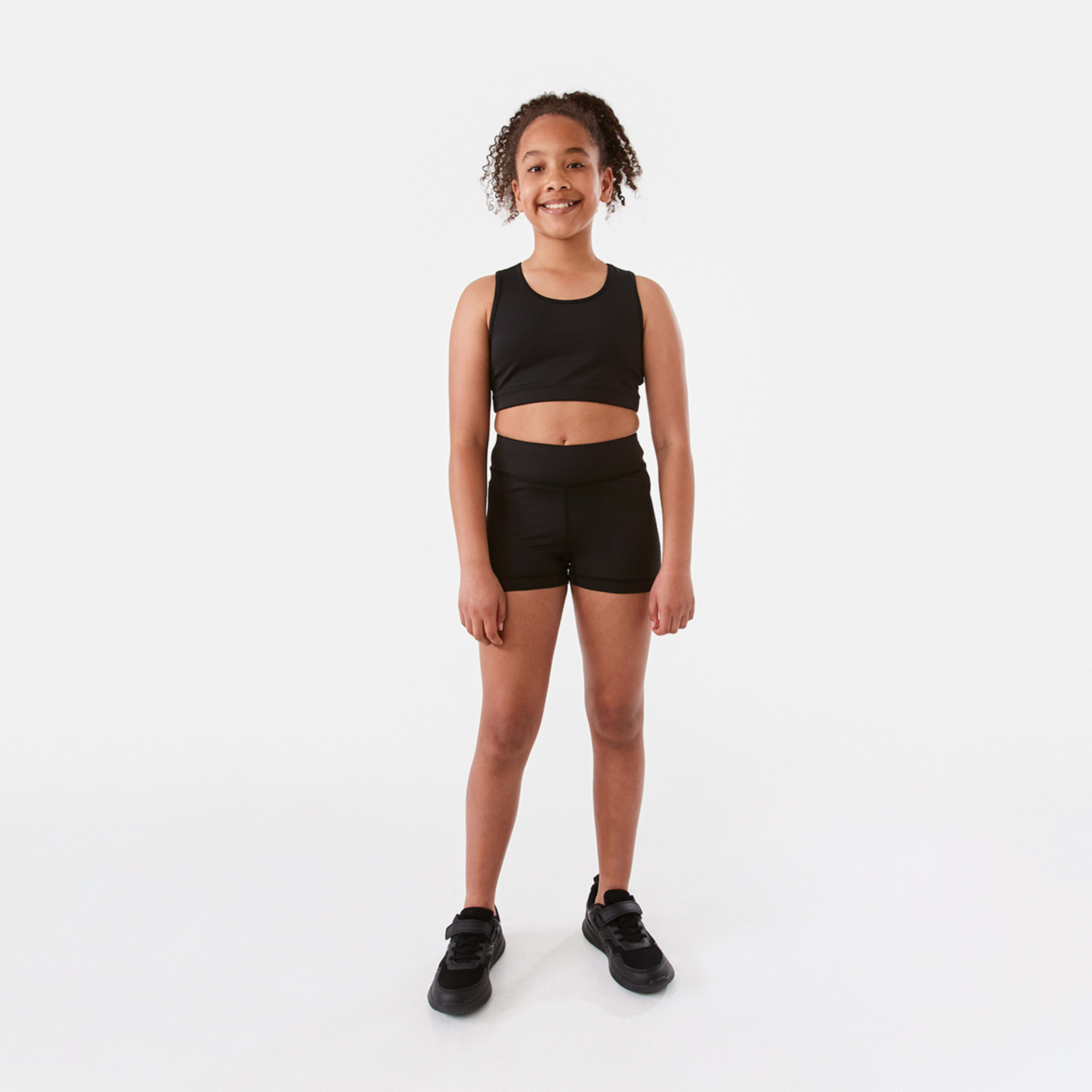 6 Active Kids Micro Bike Shorts Black, 6 of 9