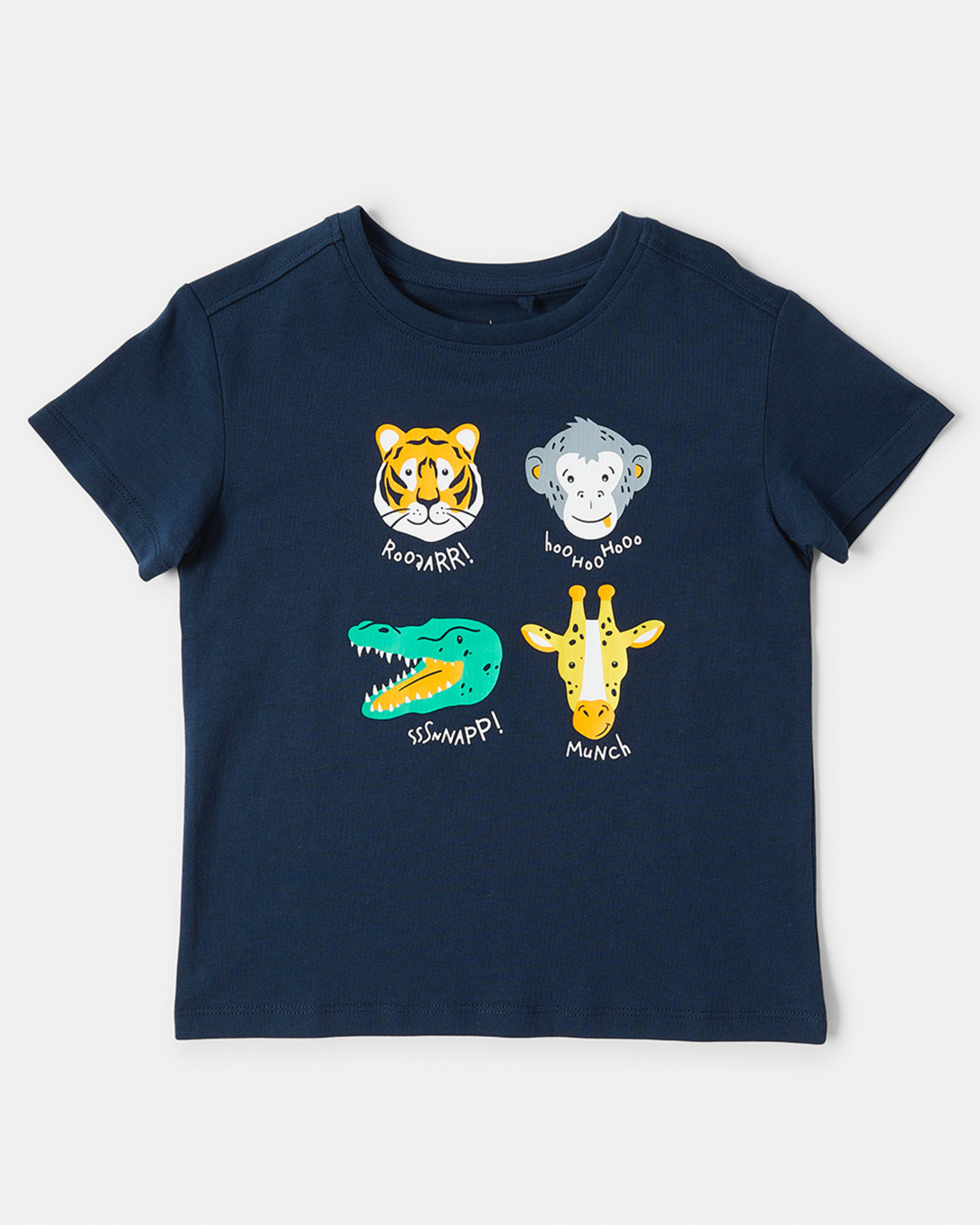 7 Chest Print T-shirt Dress Tigr, 7 of 8