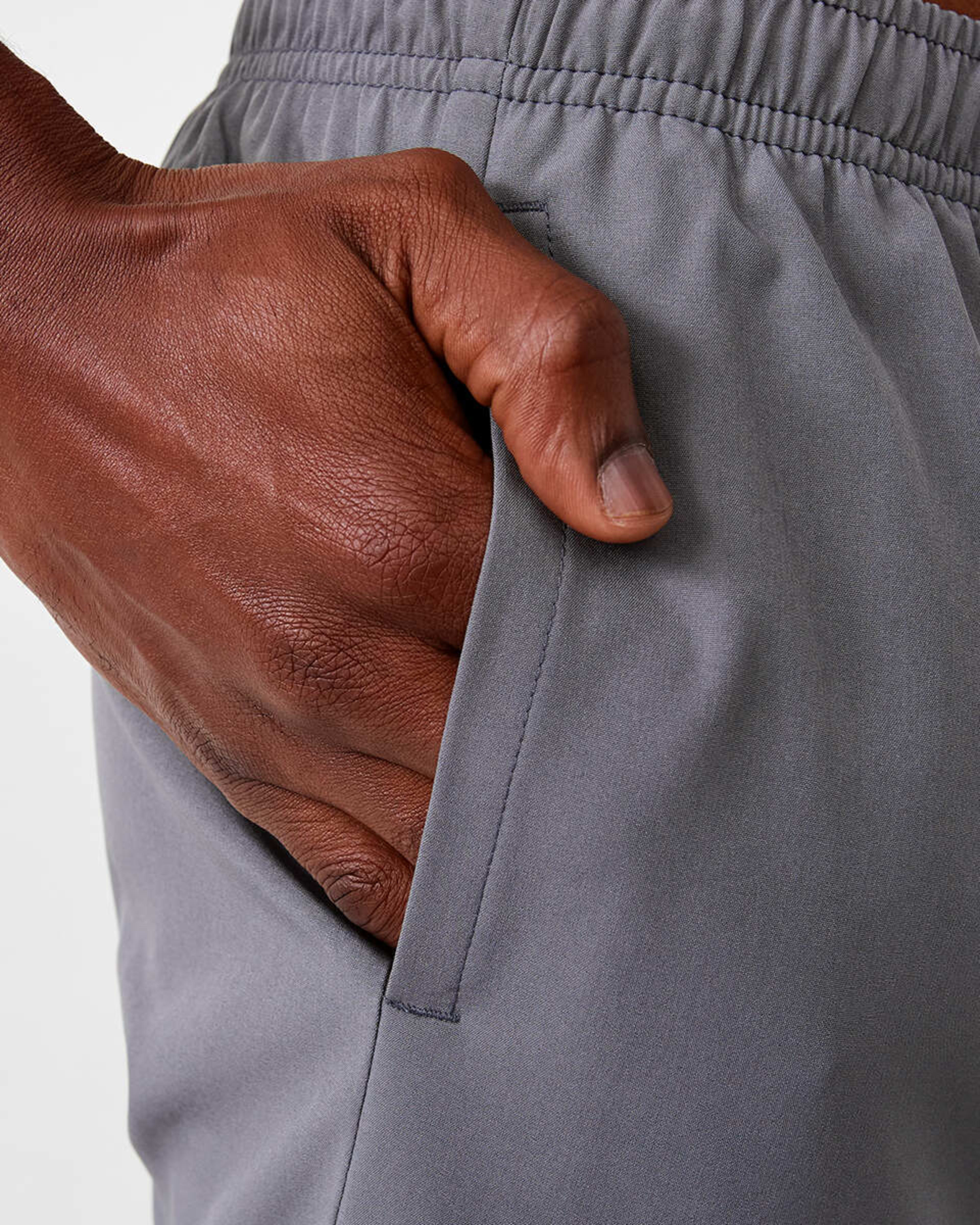 5 Active Mens Dual Layer Shorts QUIET SHADE, 5 of 7