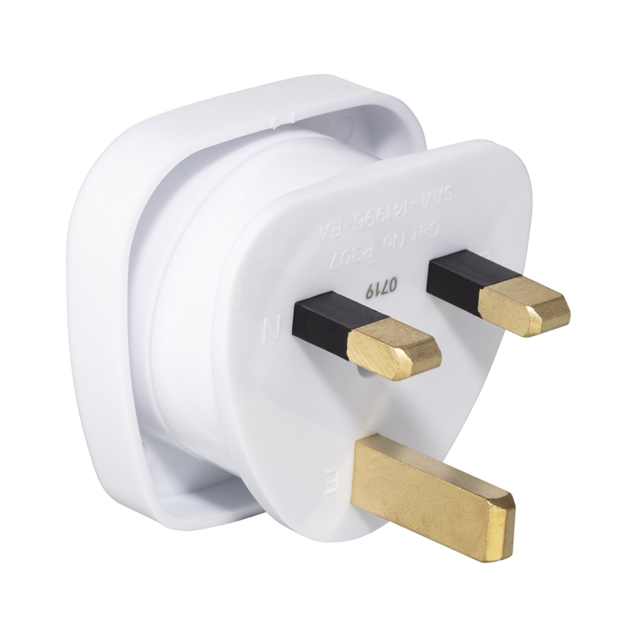 Adaptor - AU/NZ Plug to UK Socket - Triple Flat Pins - Kmart