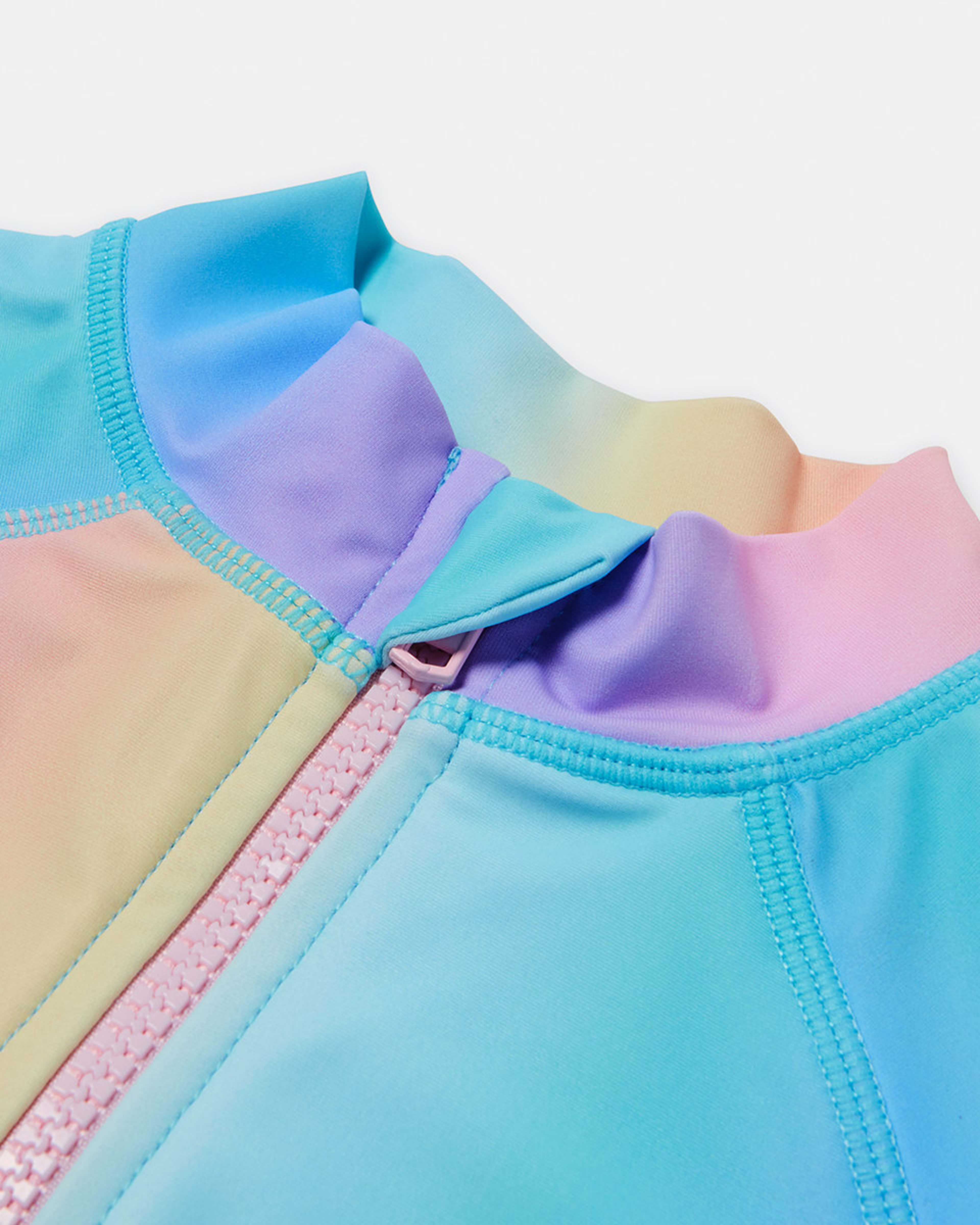 Long Sleeve Ombre One Piece Swimsuit Kmart