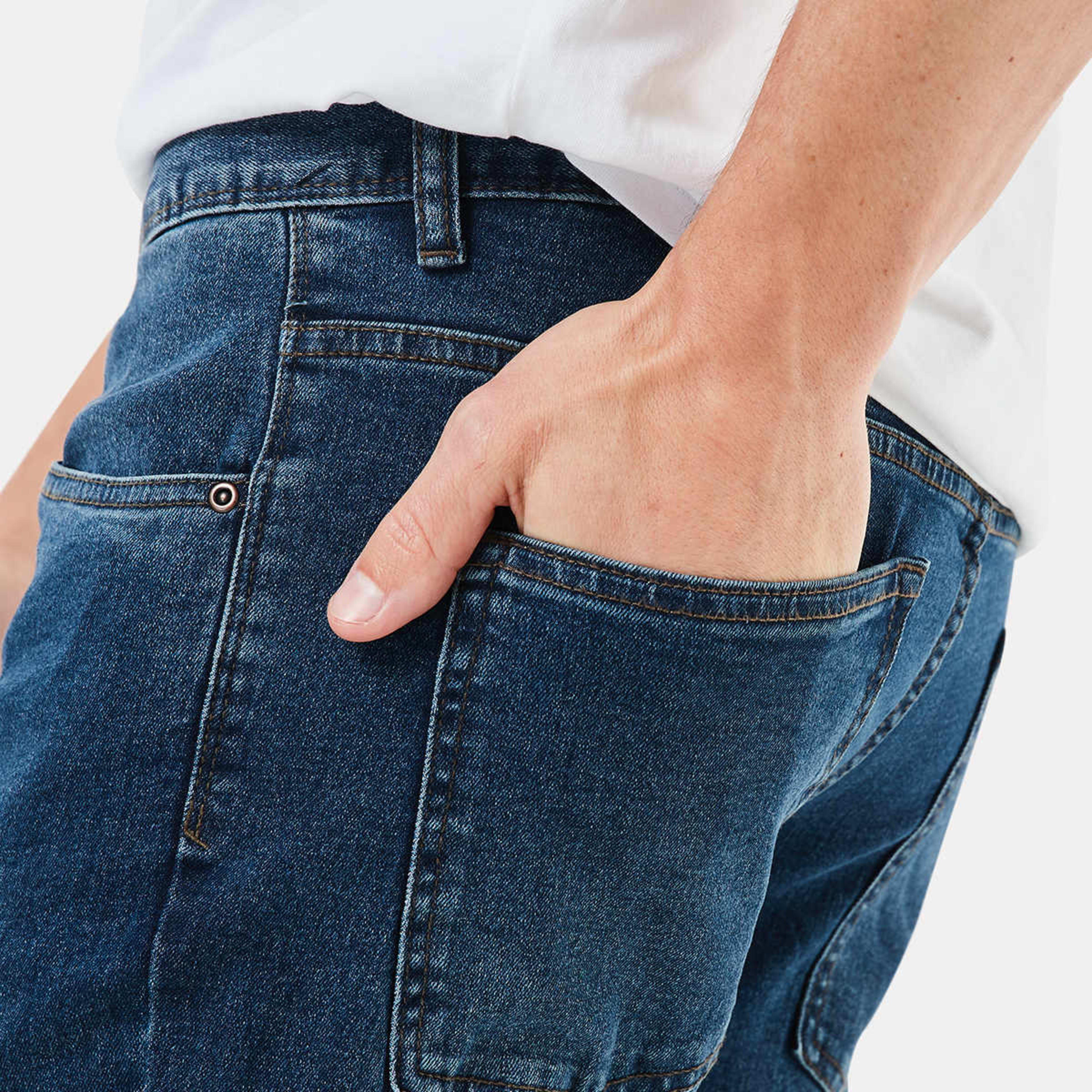 6 Regular Straight Fit Jeans Indigo Wash, 6 of 7