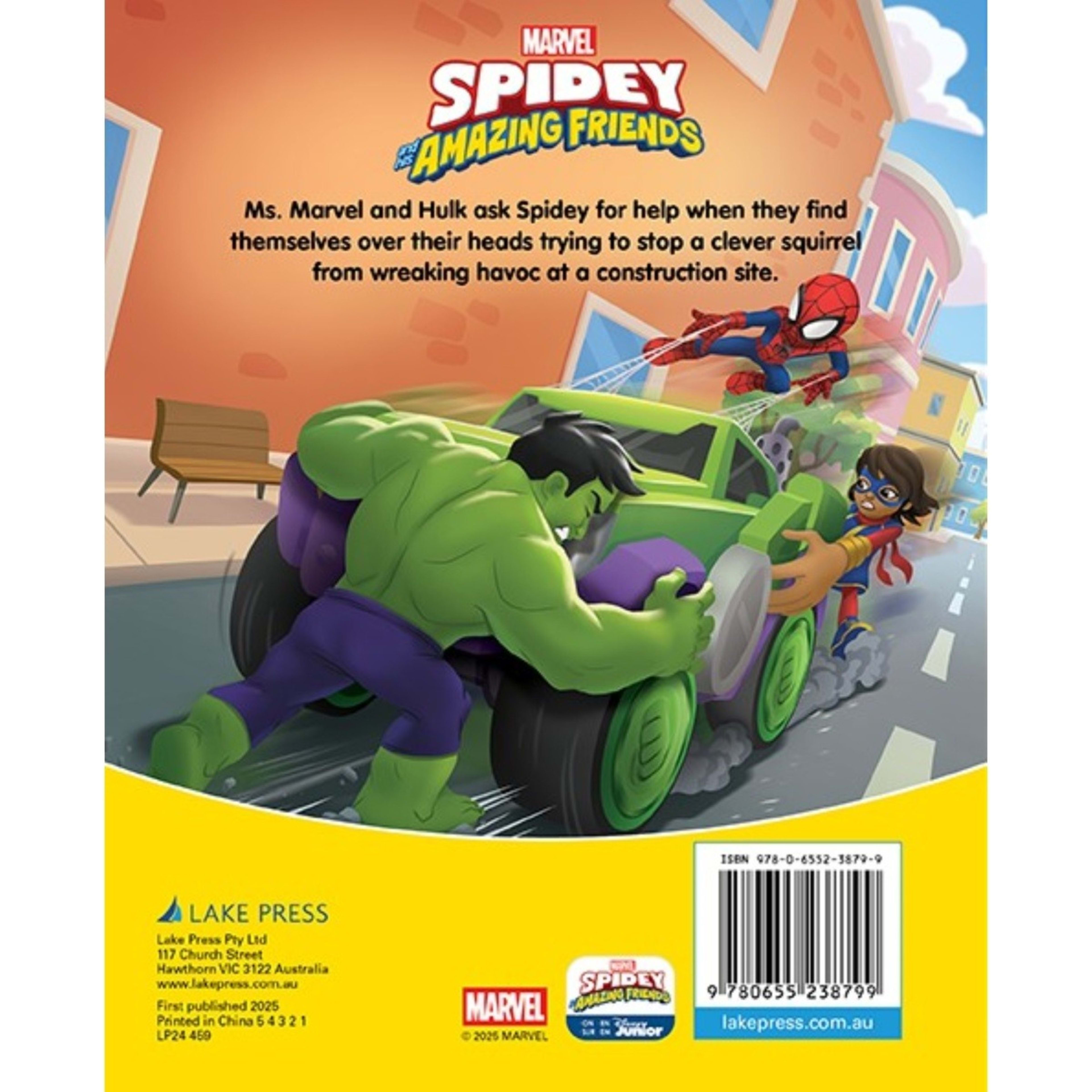 4 Disney Junior Marvel Spidey and his Amazing Friends Collect Me Books: Construction Destruction - Book, 4 of 4