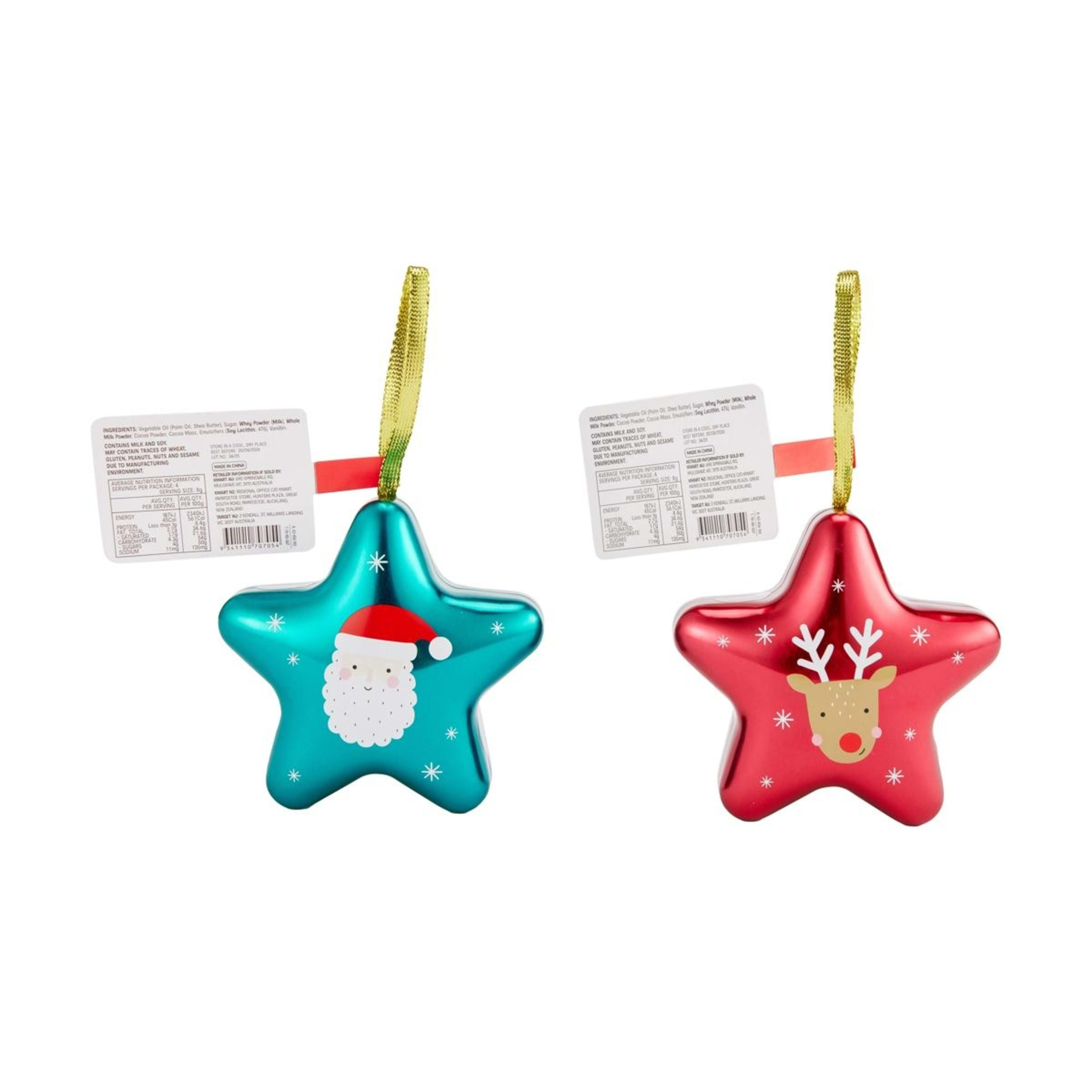 4 4 Piece Milk Chocolate Flavoured Santas 32g - Assorted, 4 of 5