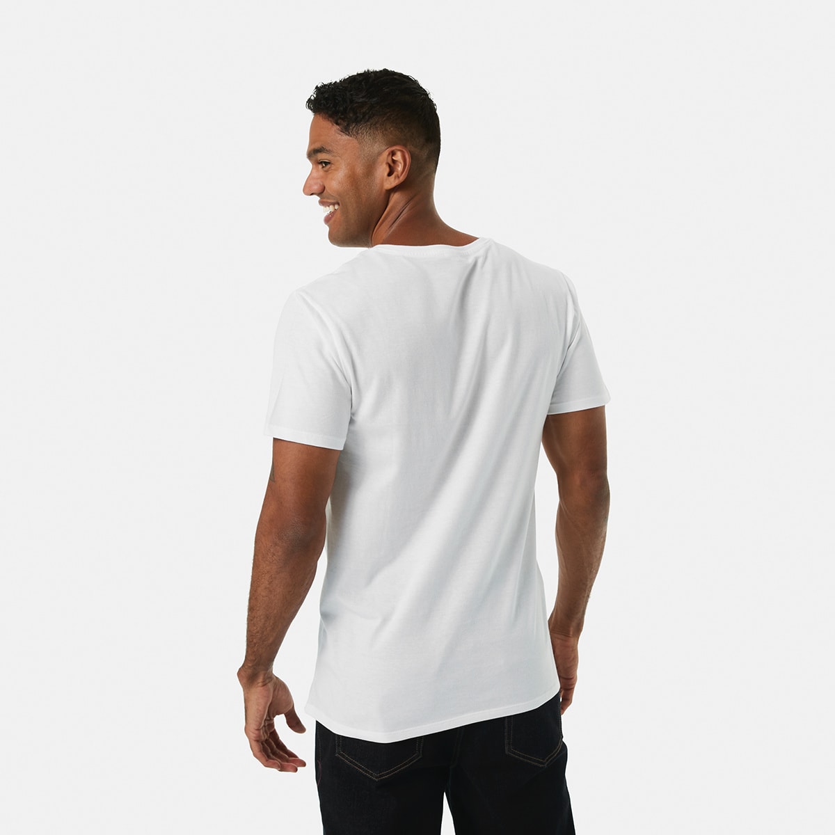 Plain V-Neck T-shirt - Kmart NZ