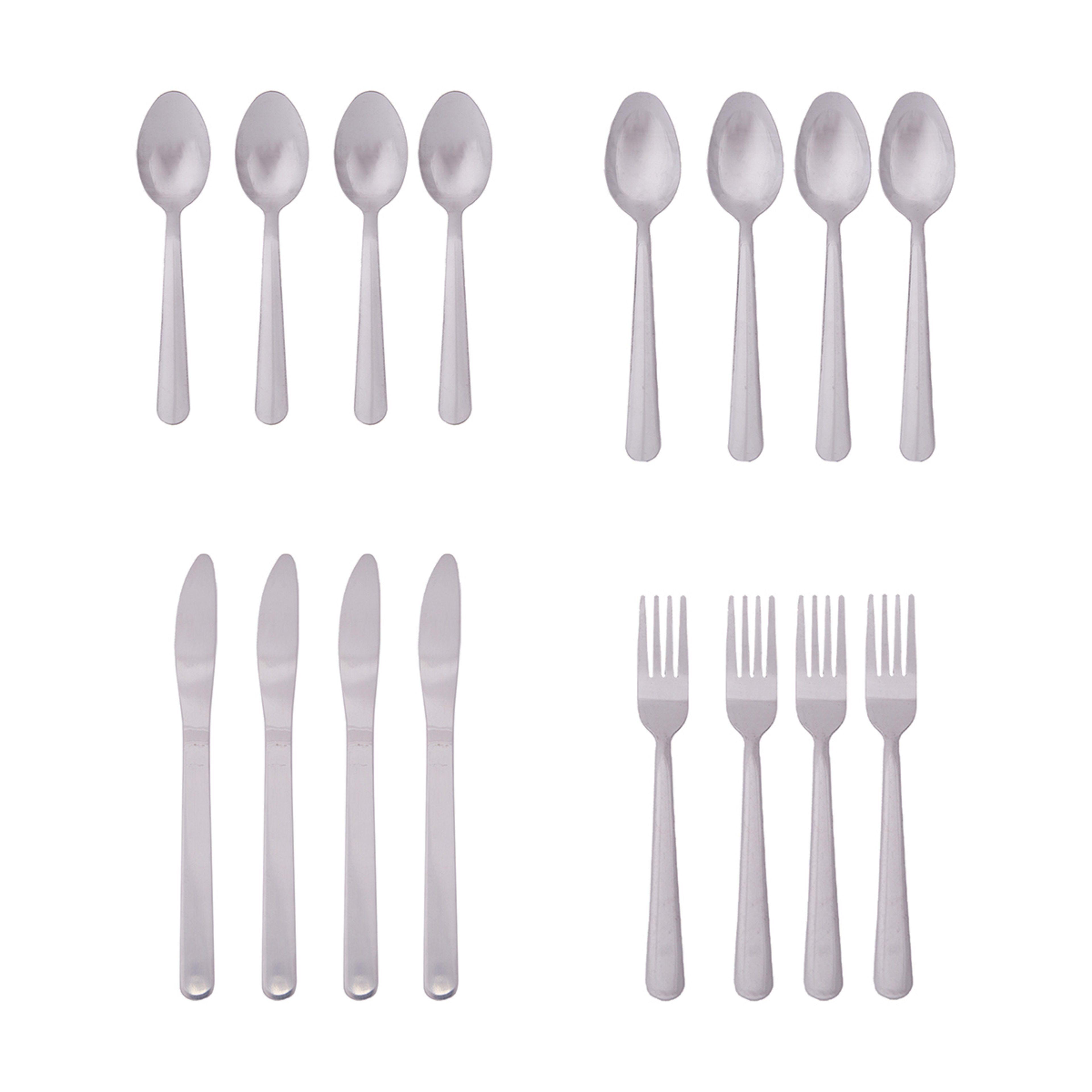 16 Piece Stainless Steel Cutlery Set Kmart
