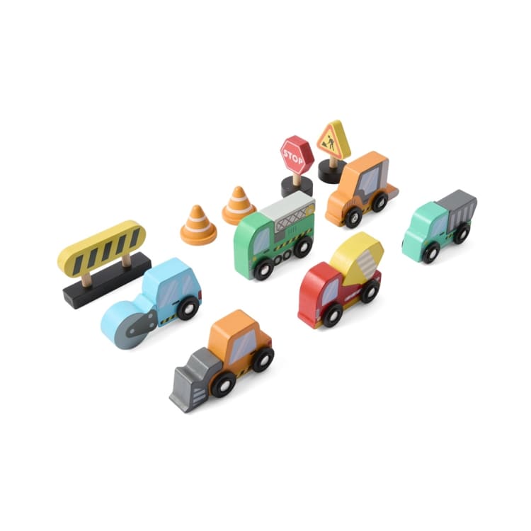 Wooden Construction Vehicle Set main image 1
