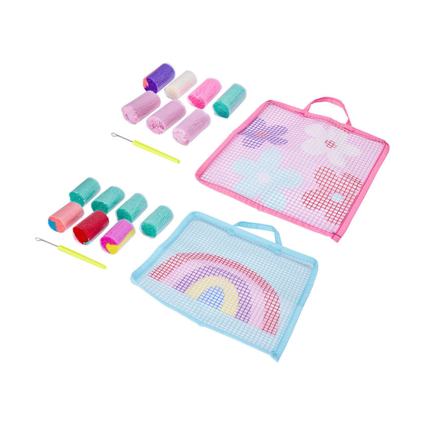 10 Pack Latch Hook Craft Kit Assorted Kmart