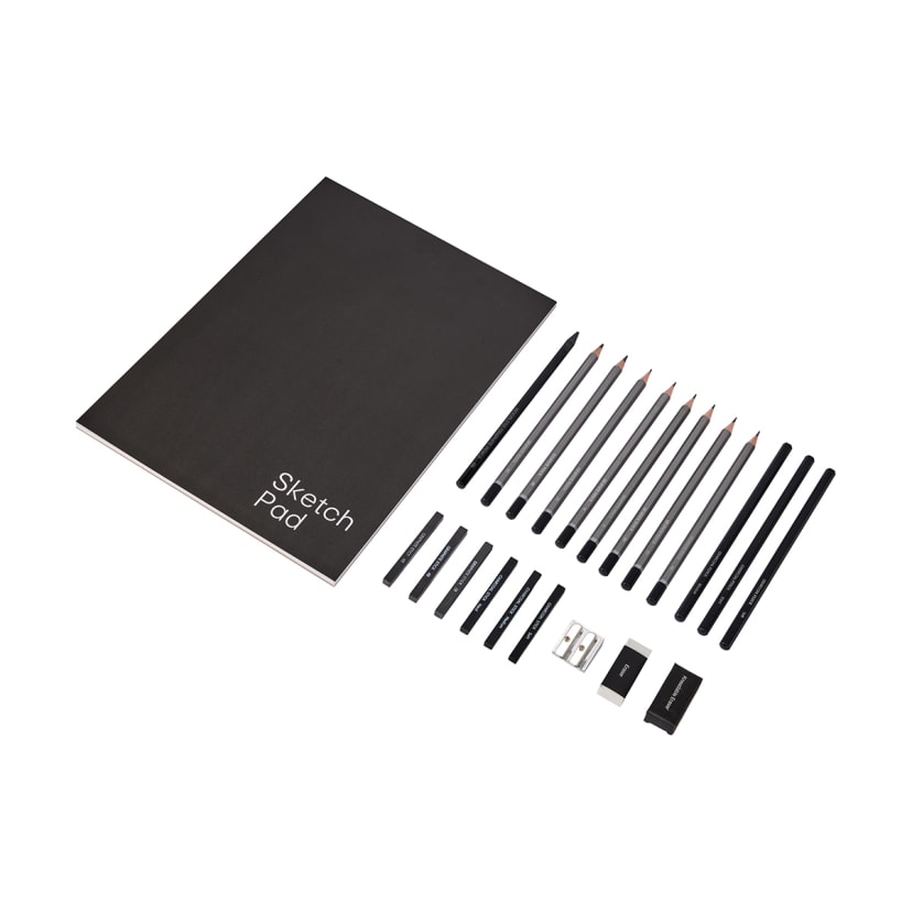 22 Pack Sketch and Draw Set Kmart