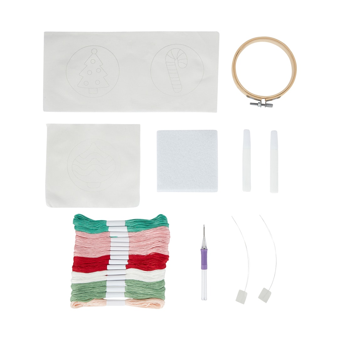 Make Your Own Punch Needle Coaster Kit Kmart