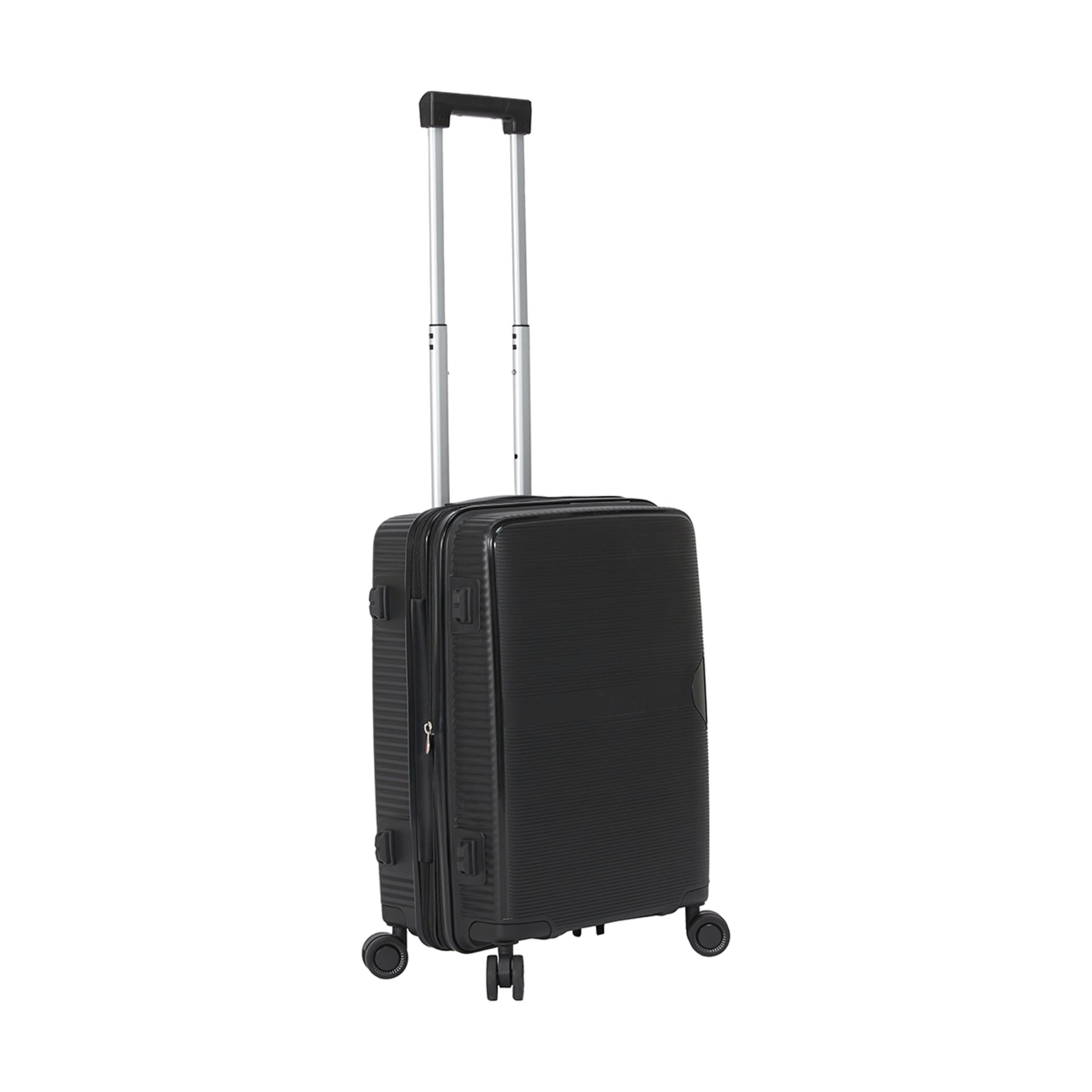 50cm Premium 8 Wheels Hard Case Black Kmart
