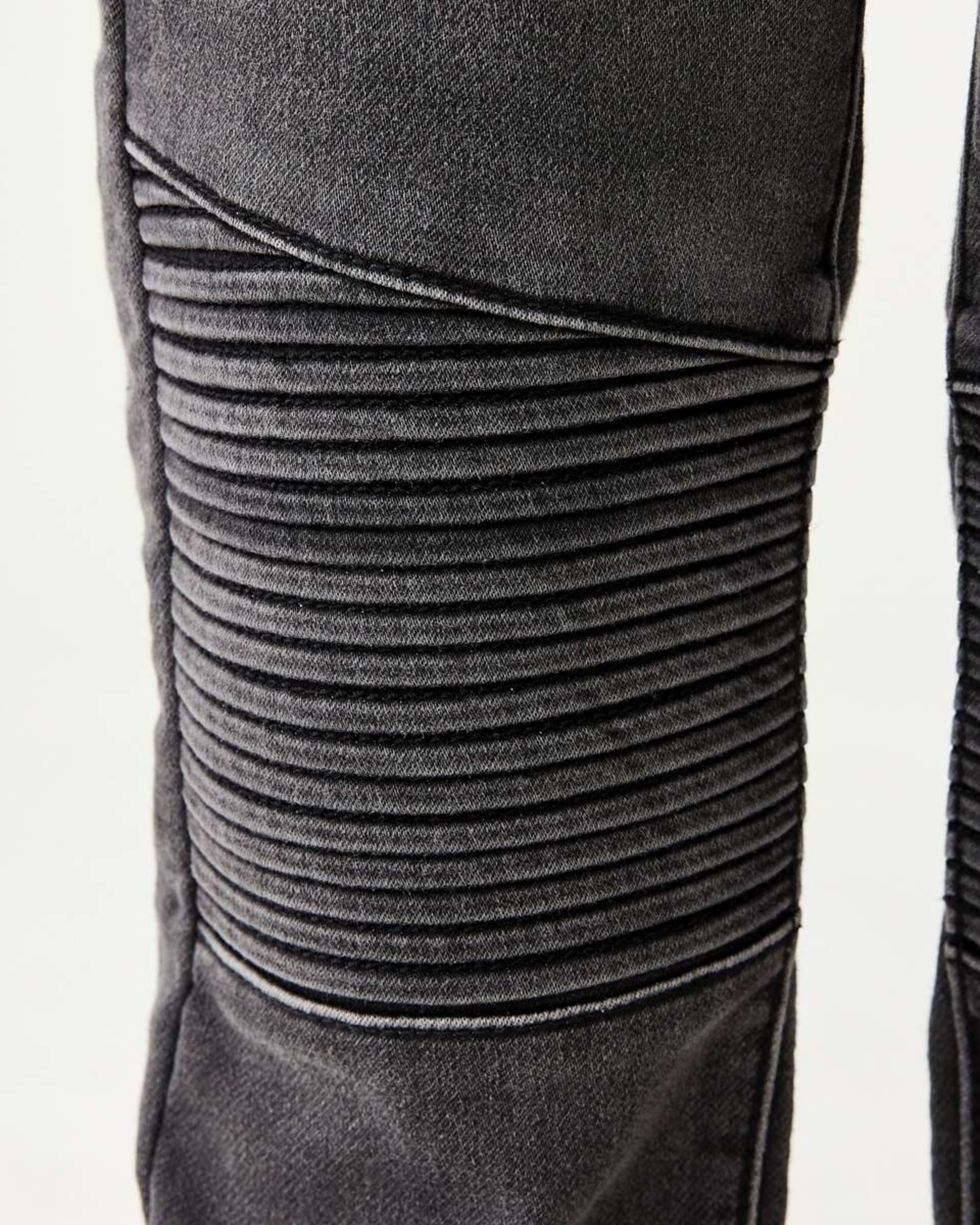 5 Moto Denim Jeans Black Light Wash, 5 of 9