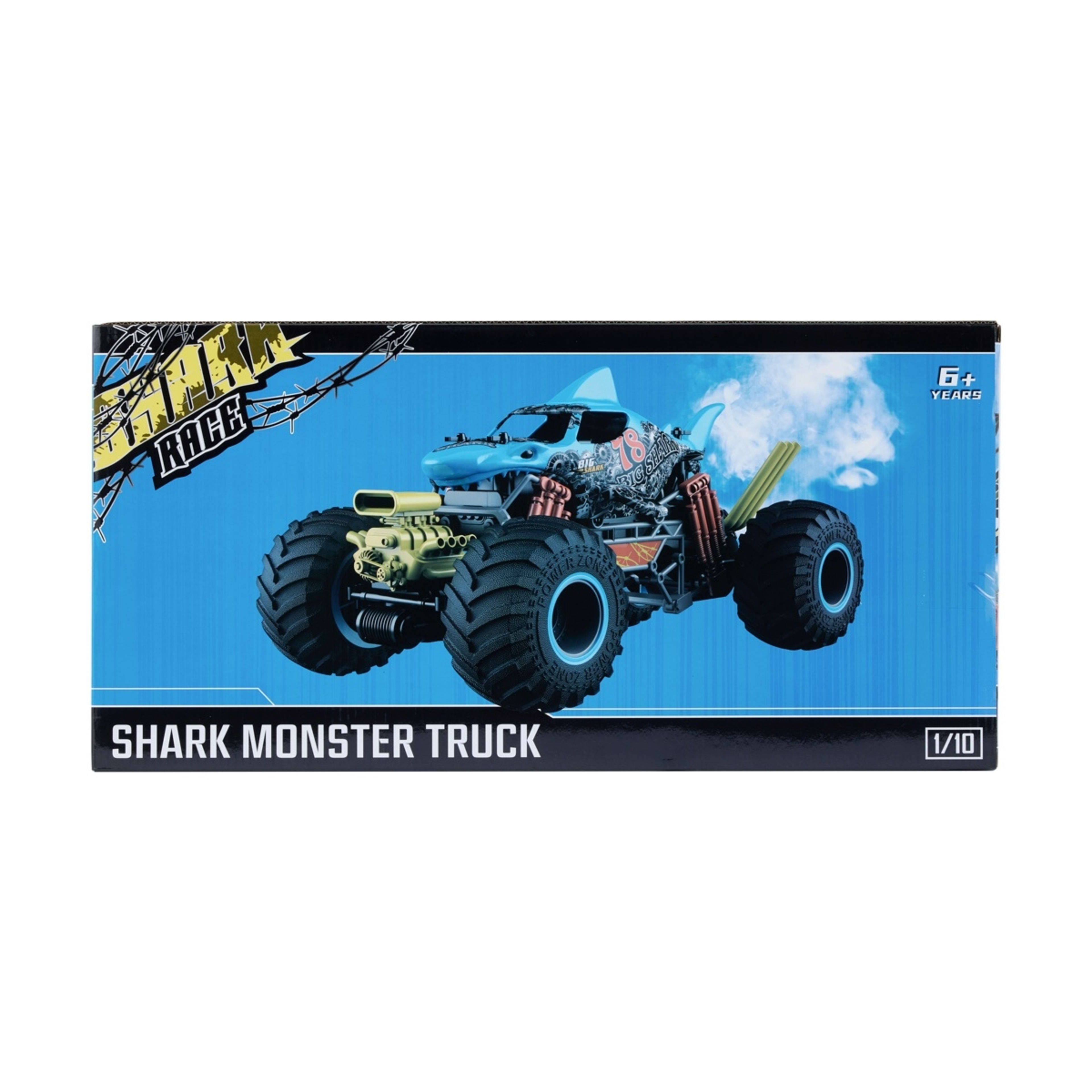 9 2.4GHz 1/10 Scale Radio Control Shark Monster Truck, 9 of 9