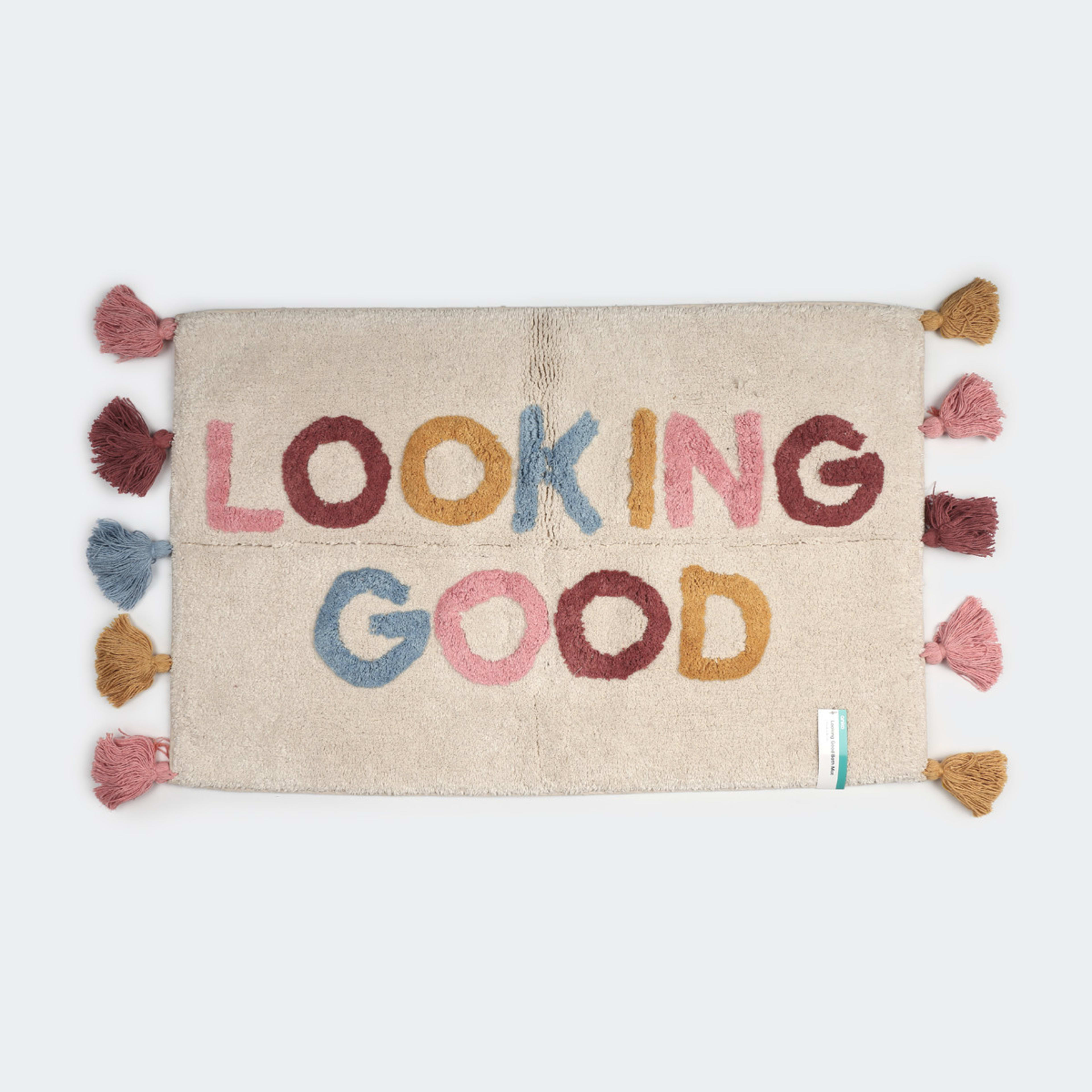 Looking Good Bath Mat Beige Kmart