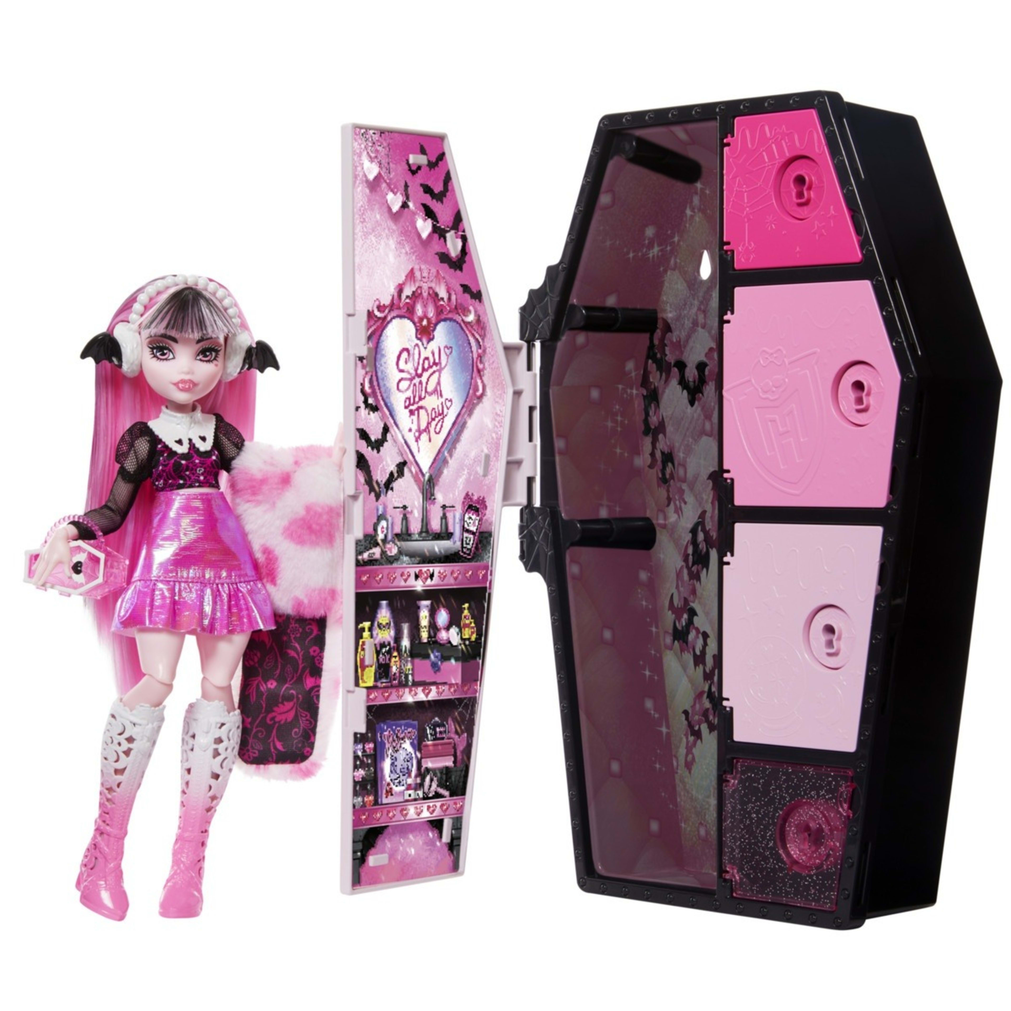 Monster High Skulltimate Secrets Fearidescent Draculaura Doll Kmart
