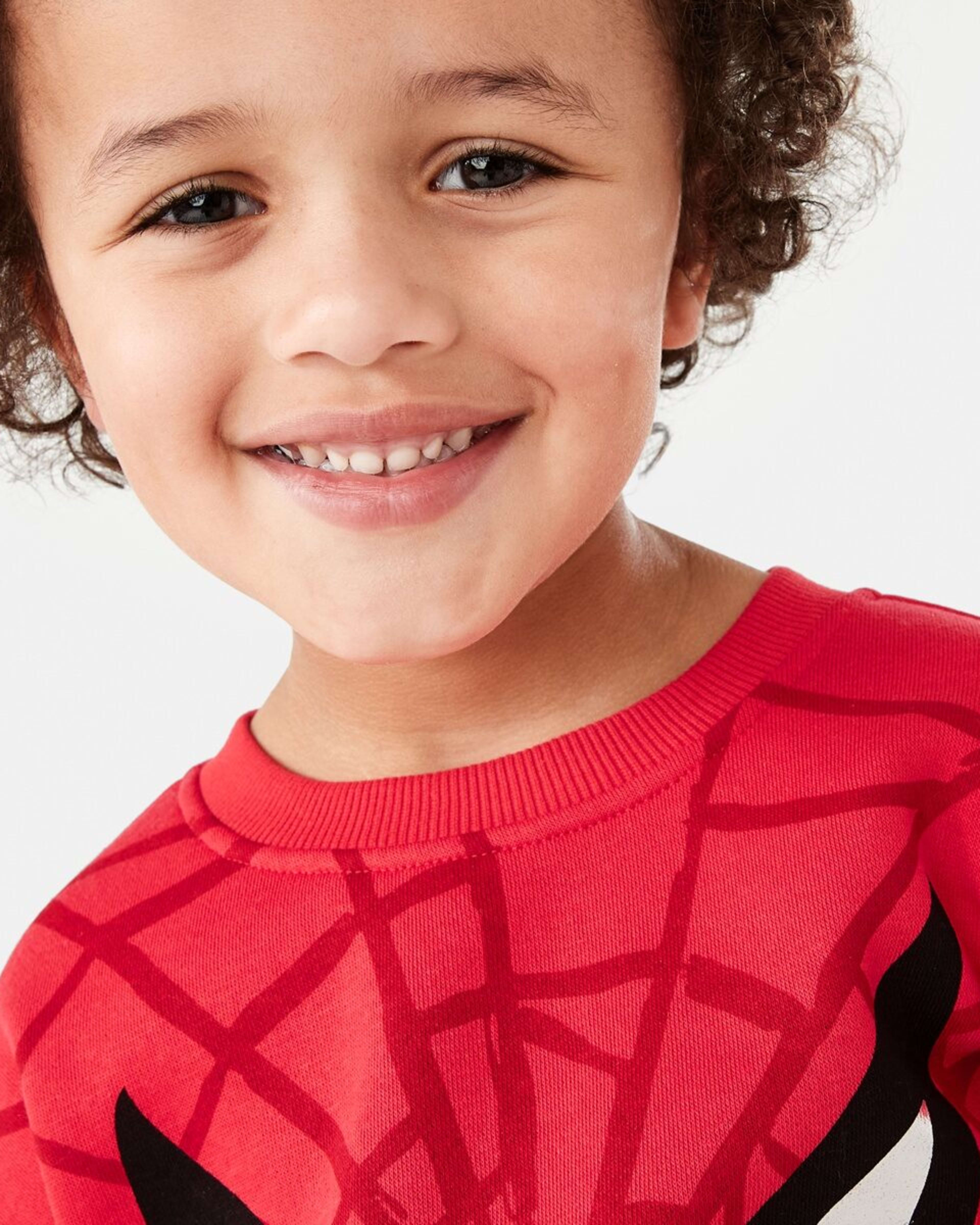 3 Spider-Man License Print Crew Sweatshirt Spiderman, 3 of 9