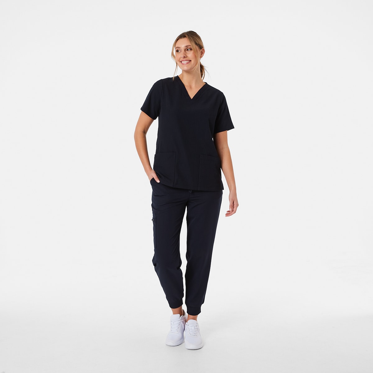 Workwear Short Sleeve Scrub Top Kmart