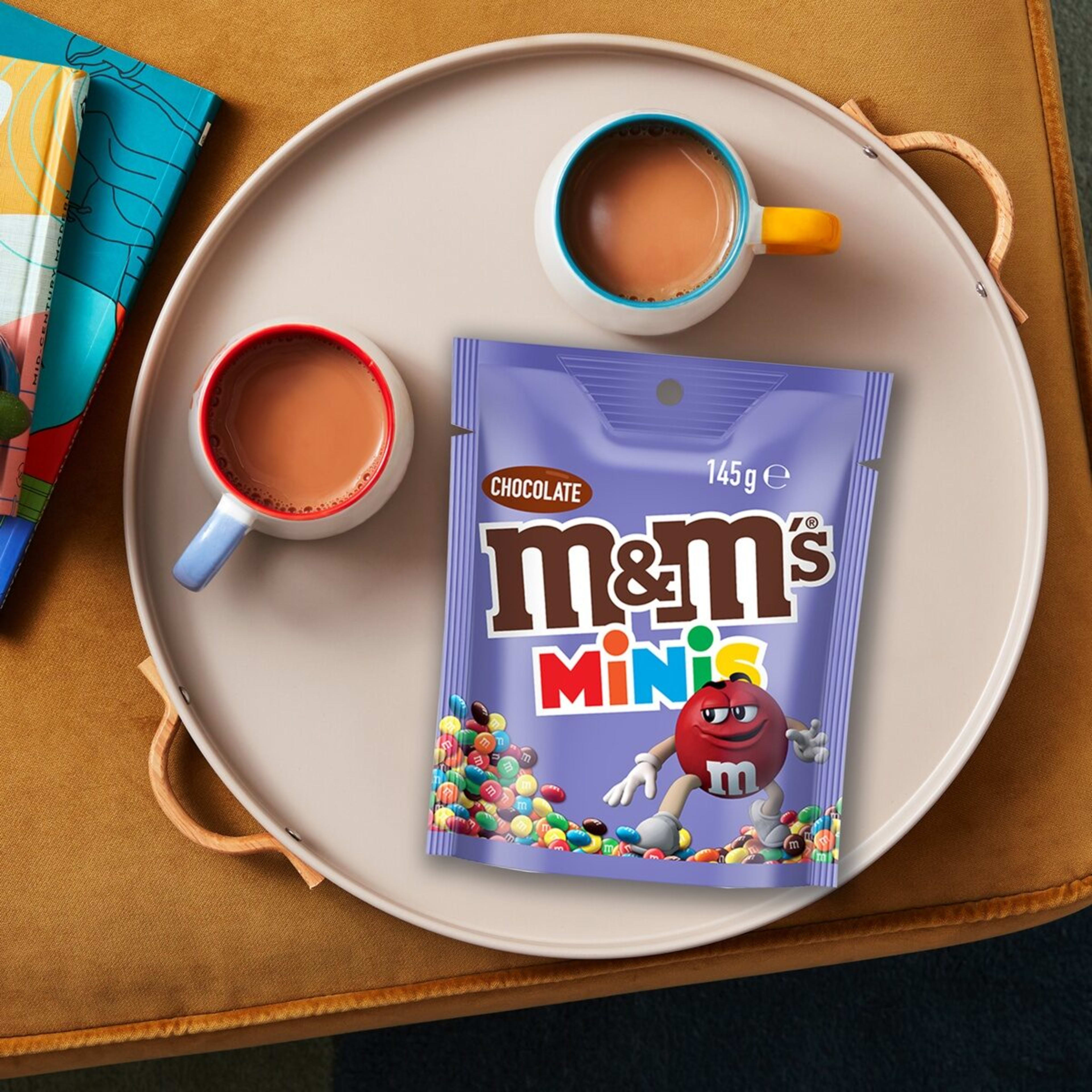 3 M&M's Minis Milk Chocolate Snack and Share Bag 145g, 3 of 7