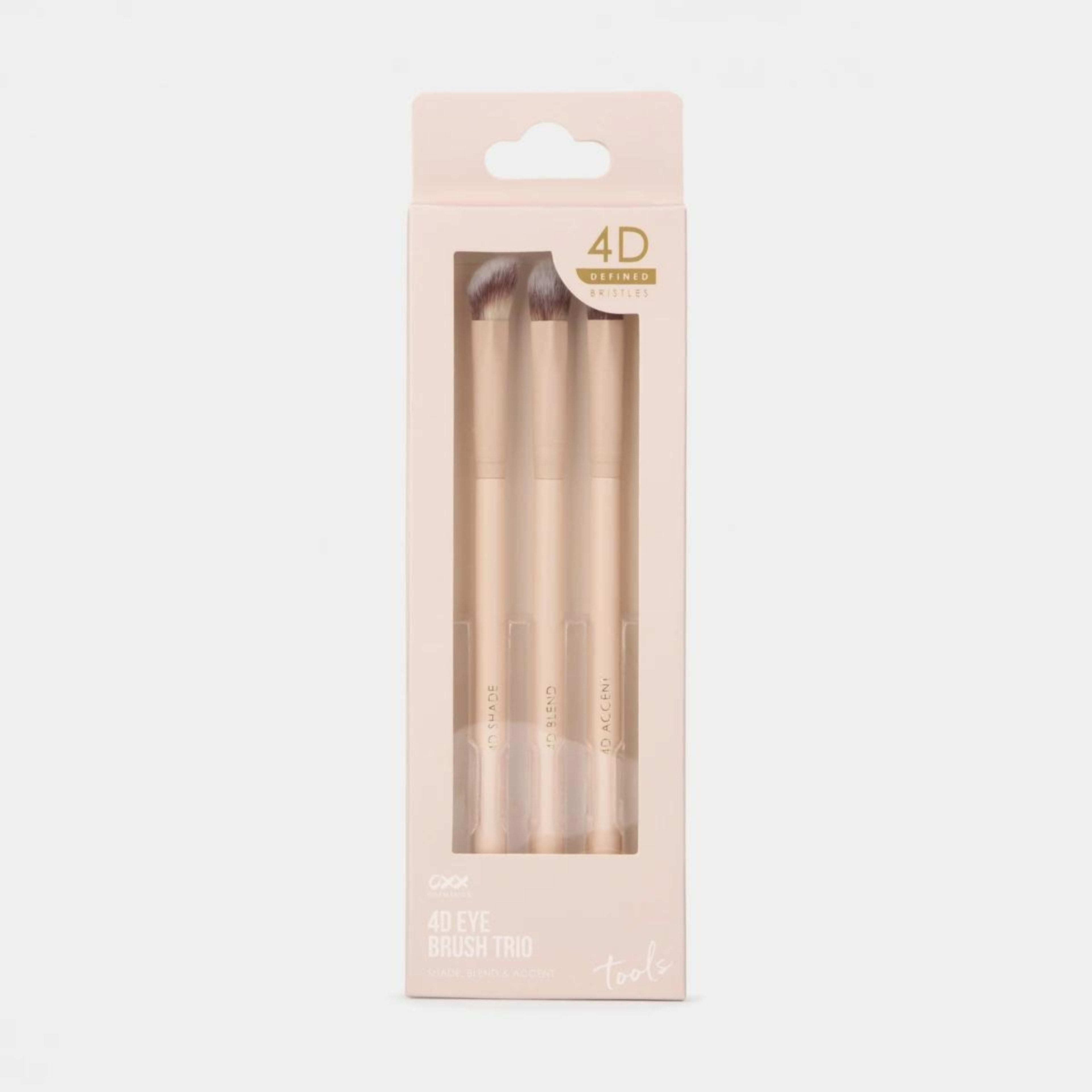 1 OXX Cosmetics 4D Eye Brush Trio, 1 of 4