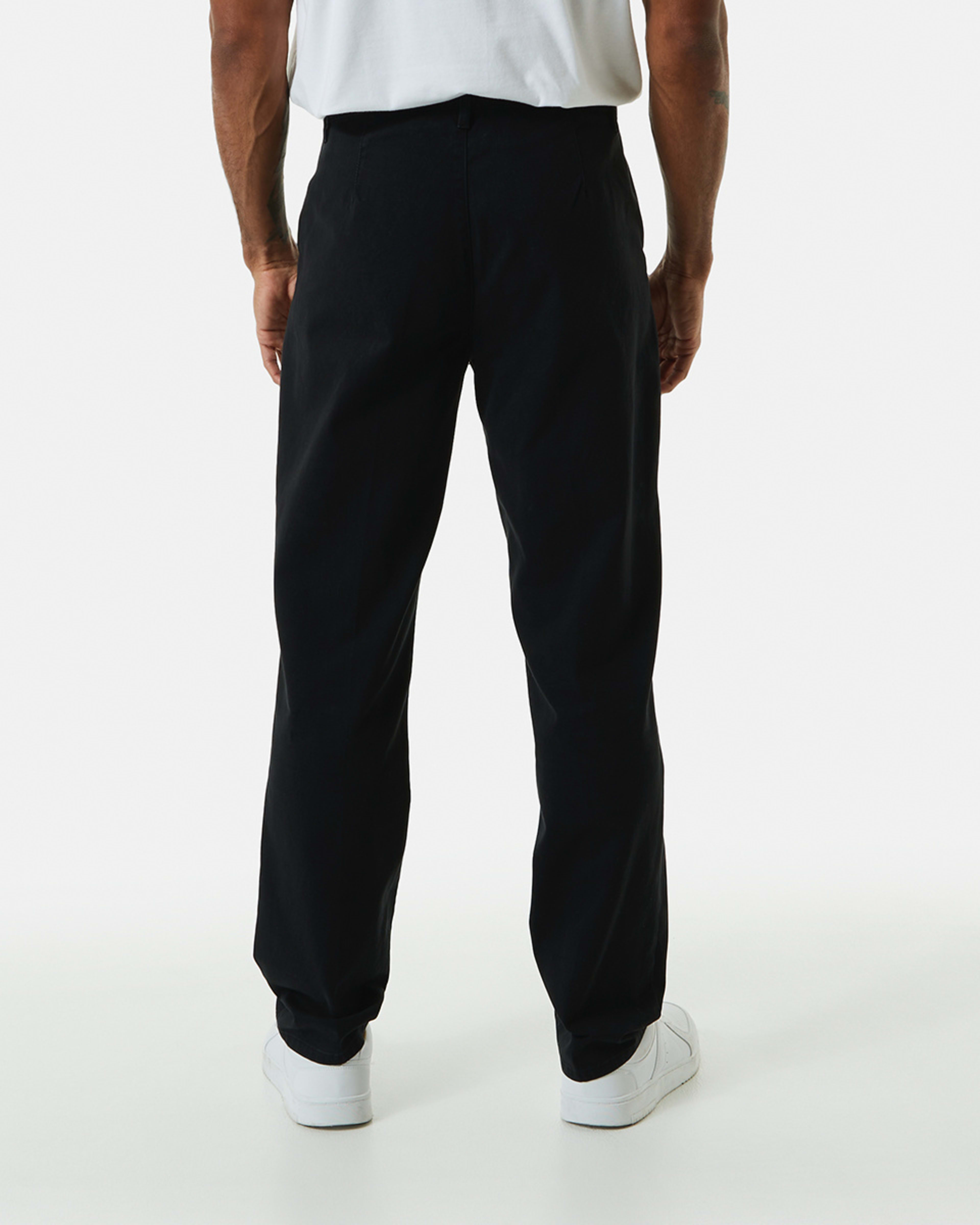 3 Straight Chino Pants Black, 3 of 5