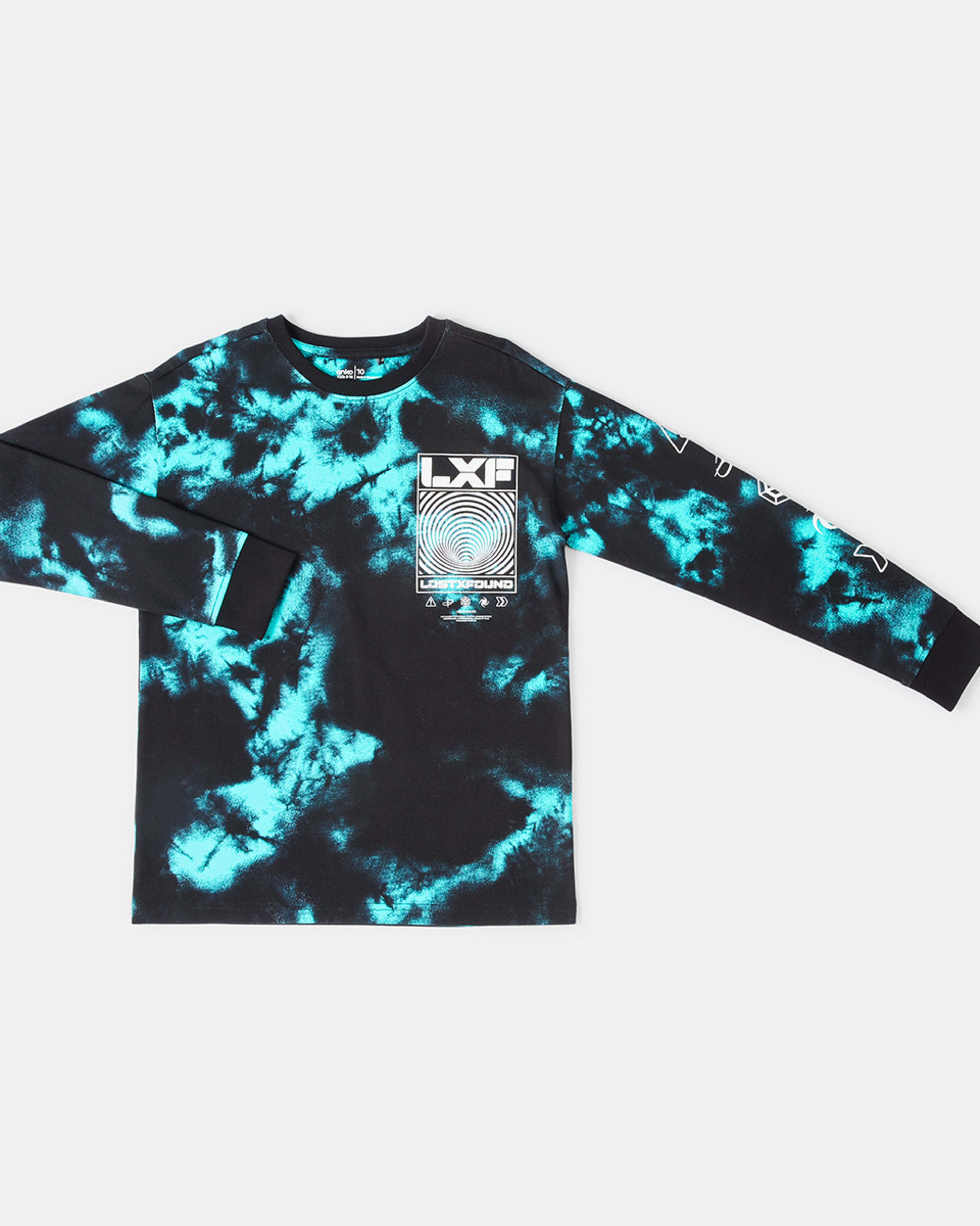 Long Sleeve Print Skate Tshirt Kmart NZ