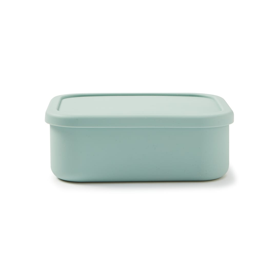 Sage Silicone Bento Lunch Box Kmart