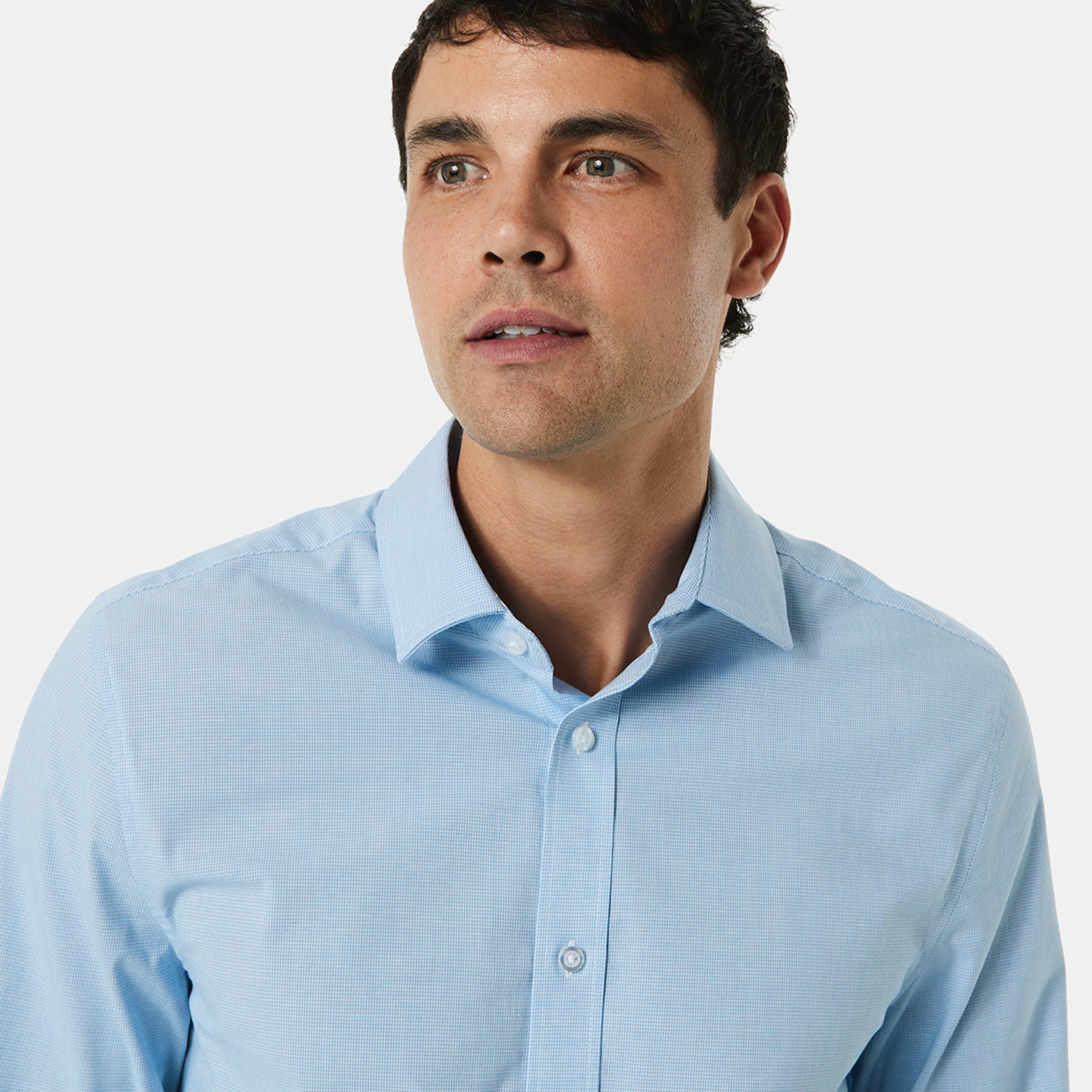 4 Workwear Long Sleeve Business Shirt Lorian Check, 4 of 5