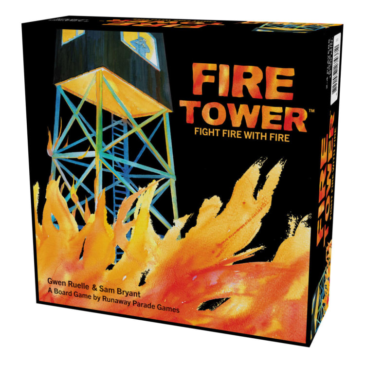 Fire Tower Fight Fire with Fire Board Game Kmart